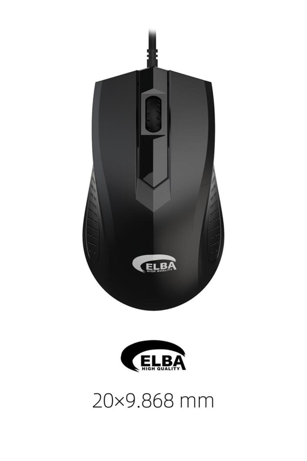 Vobotek Teknoloji Elba M303 Usb Siyah 3D Optik Kablolu Mouse
