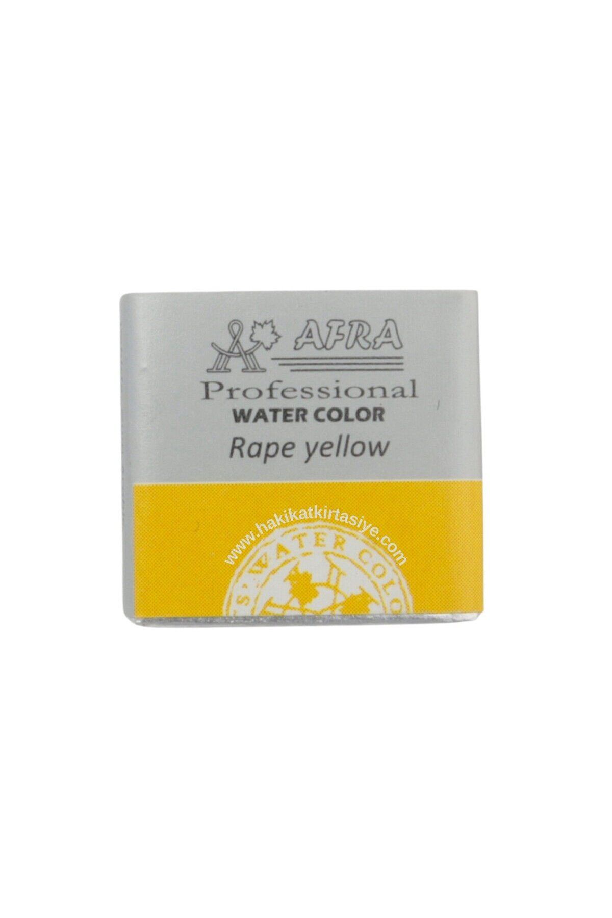 Afra Water Color Tam Tablet Sulu Boya 216 Rape Yellow