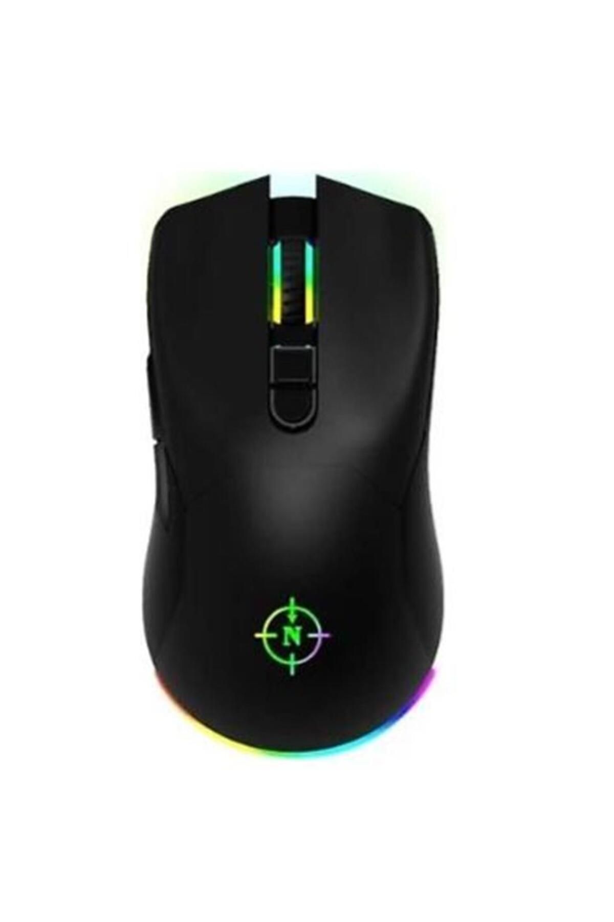 Vobotek Teknoloji North Game Over RGB Kablosuz Şarjlı Profesyonel Oyuncu Mouse