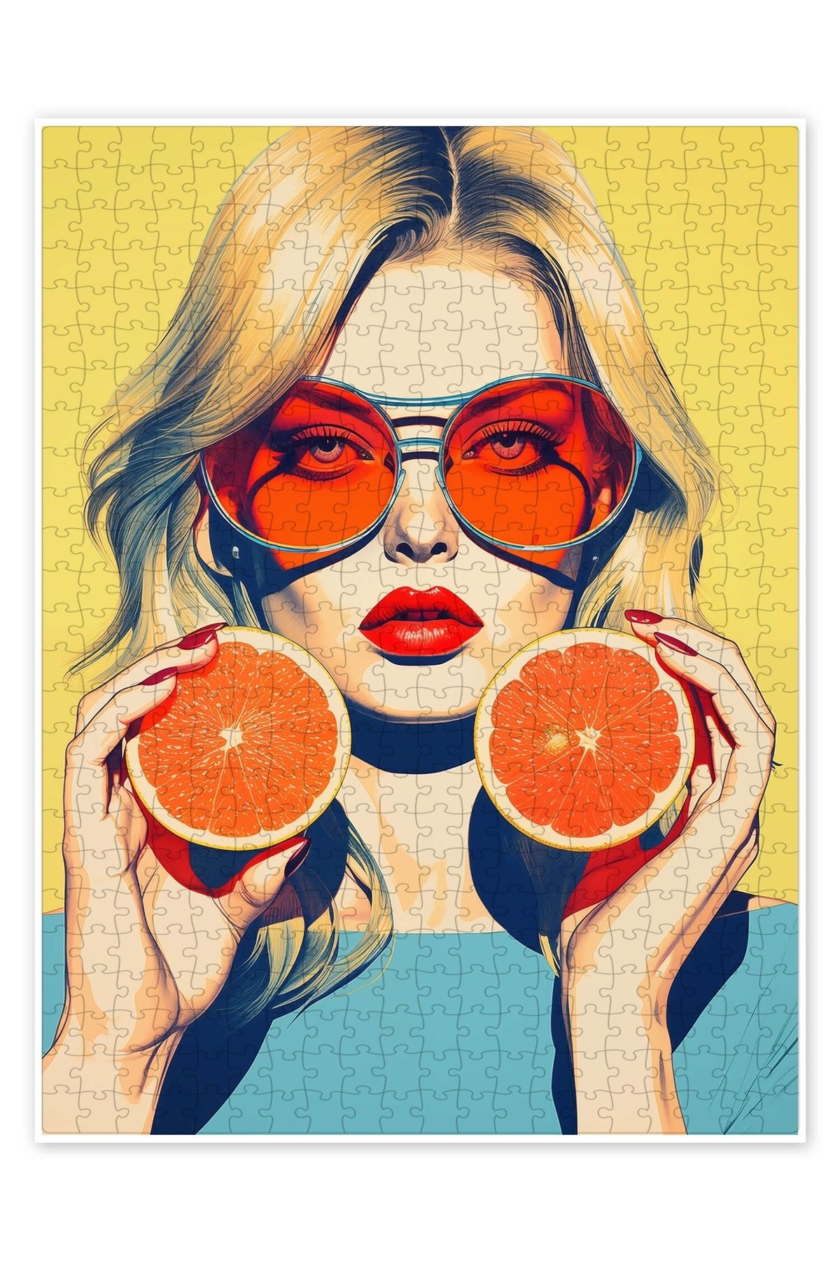 Jeronkarji Greyfurt Kız 500 Parça Puzzle Yapboz Mutfak Temalı Yetişkinler için