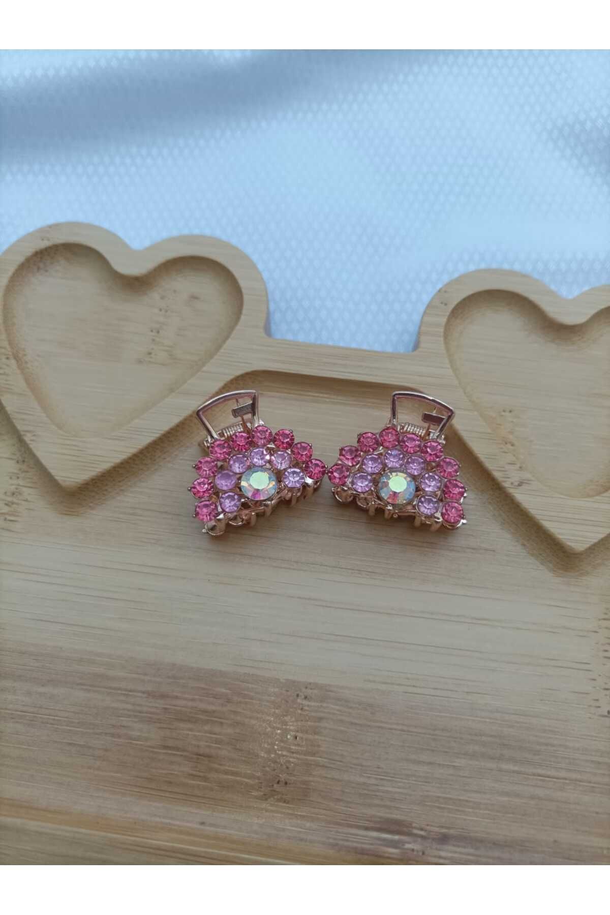 JHTshop 2li Taşlı Mandal Toka Kadın* 2,5cm/ *2,5cm*