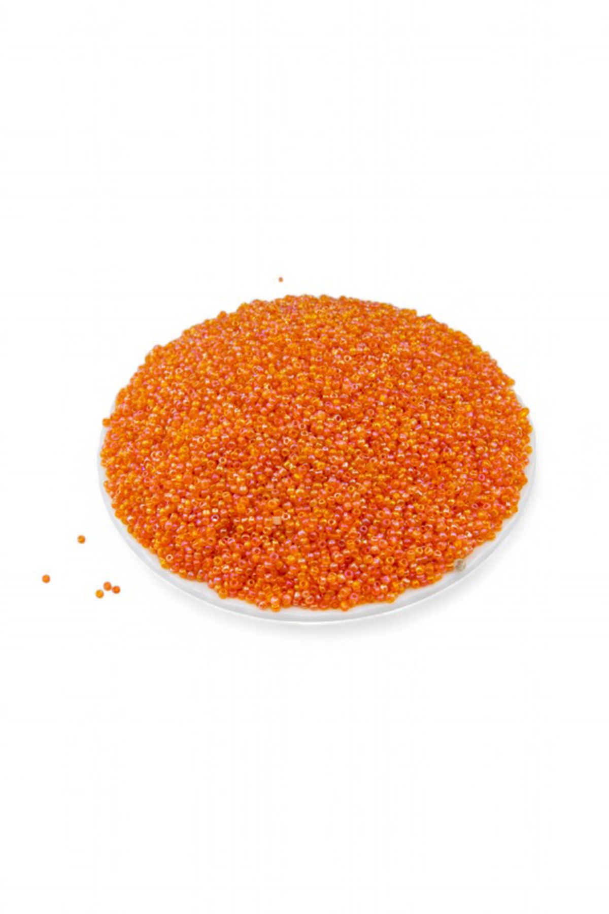 Serhat Aksesuar ve El İşçilik Koyu Janjan Turuncu (11/0) 2 mm Kum Boncuğu 100 gr