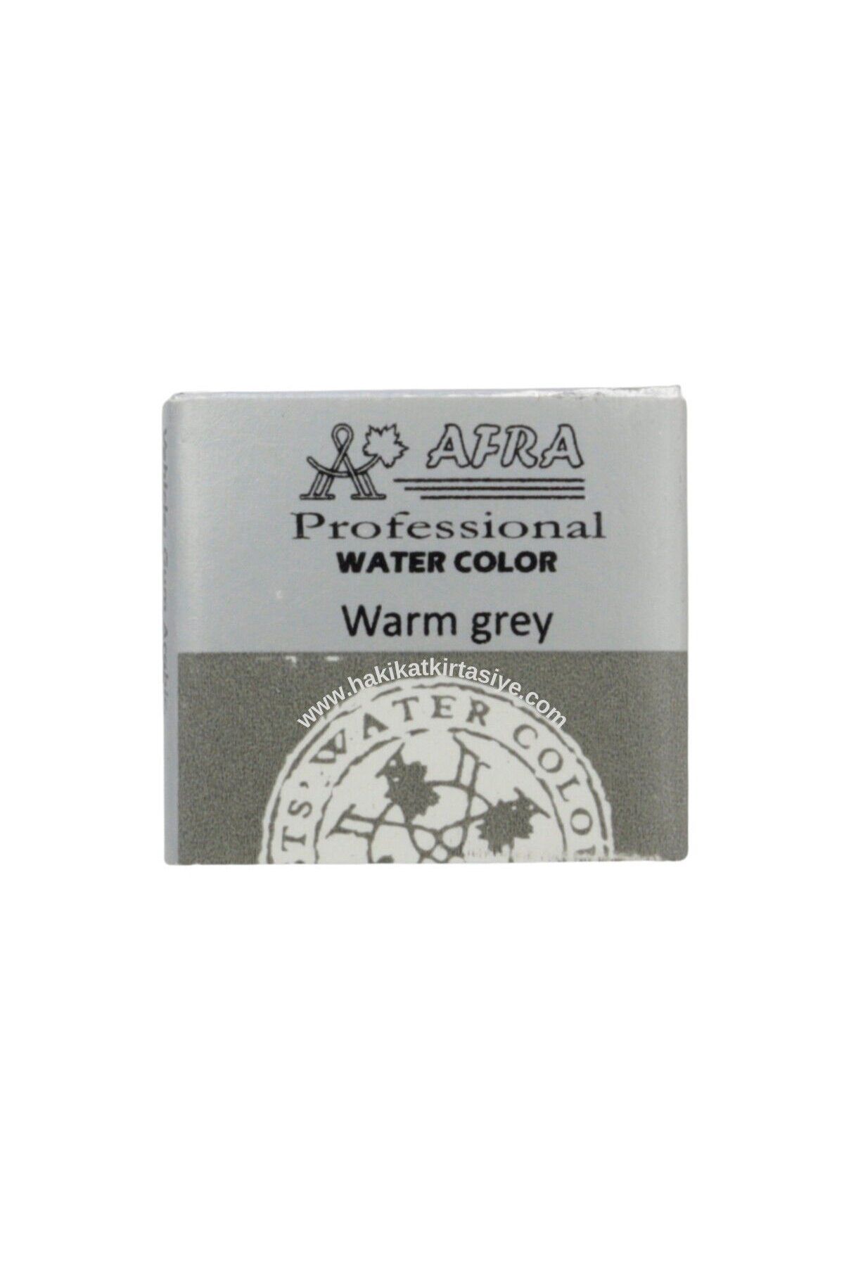Afra Profesyonel Tam Tablet Sulu Boya 796 Warm Grey