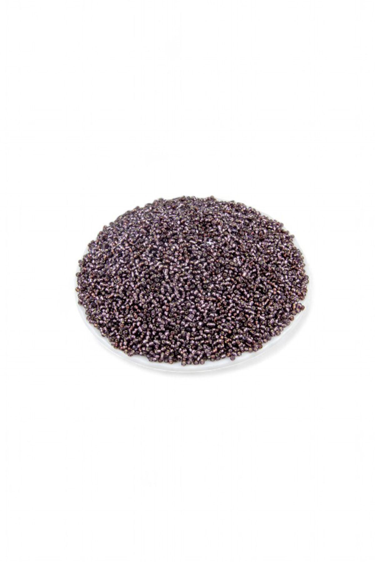 Serhat Aksesuar ve El İşçilik Kristal Mürdüm (11/0) 2 mm Kum Boncuğu 100 gr