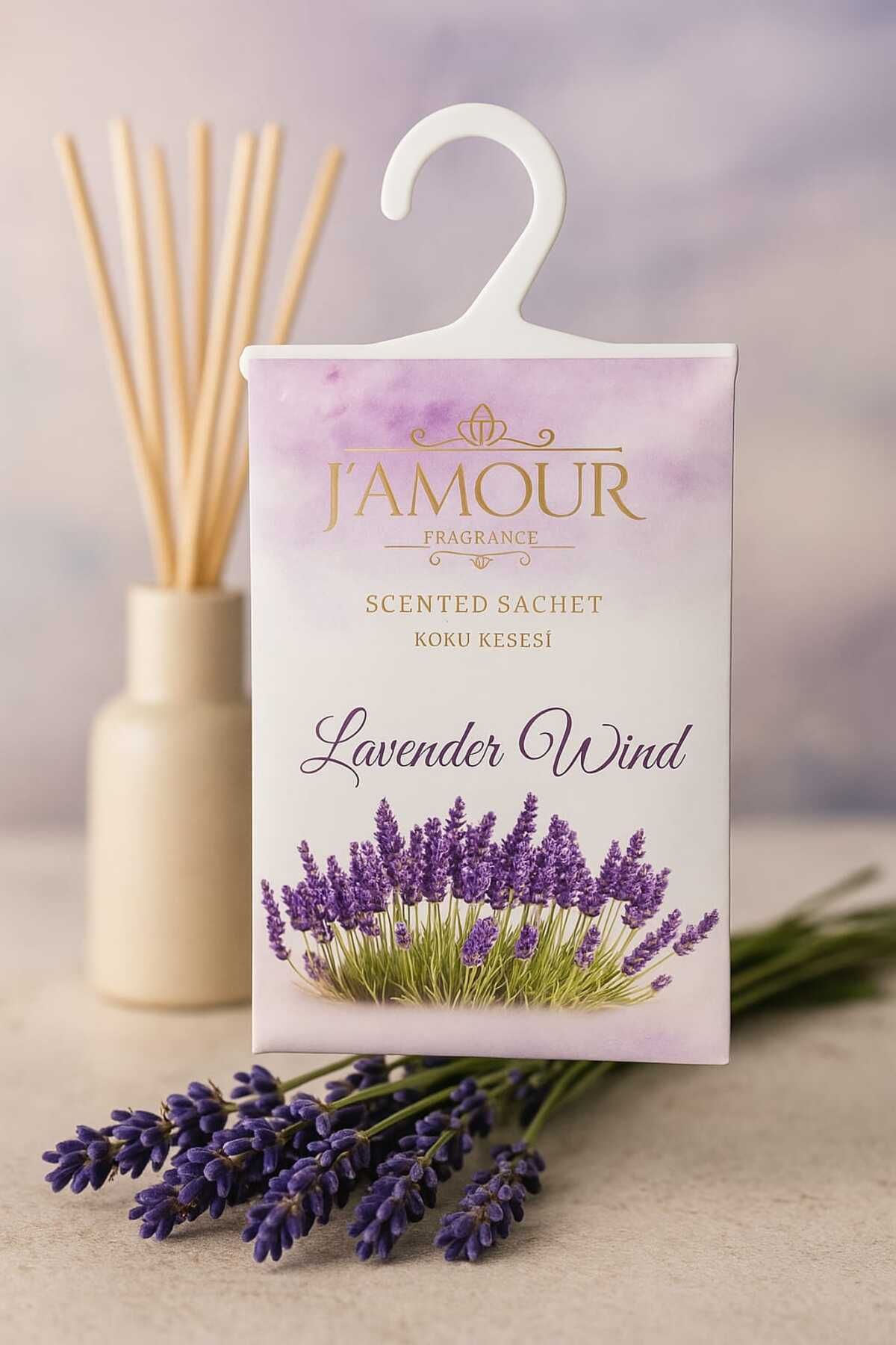 J'AMOUR Jamour Lavanta Kokulu Askılı Dolap ve Çekmece Kokusu
