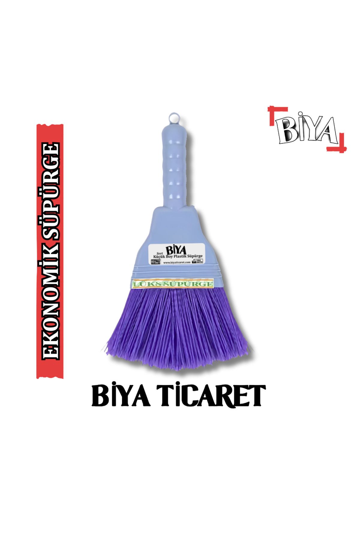 BİYA Küçük Boy Plastik Süpürge