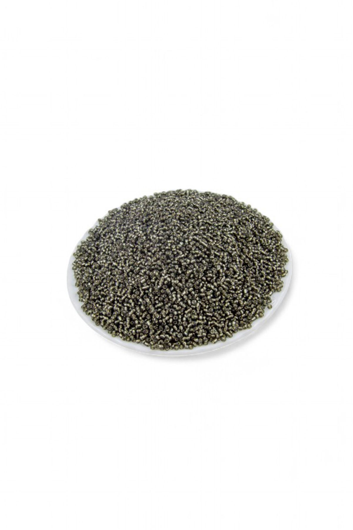 Serhat Aksesuar ve El İşçilik Koyu Antrasit (11/0) 2 mm Kum Boncuğu 100 gr