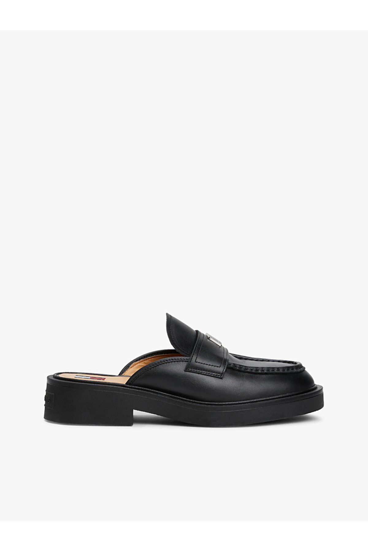 Tommy Hilfiger Leather Loafer Mules