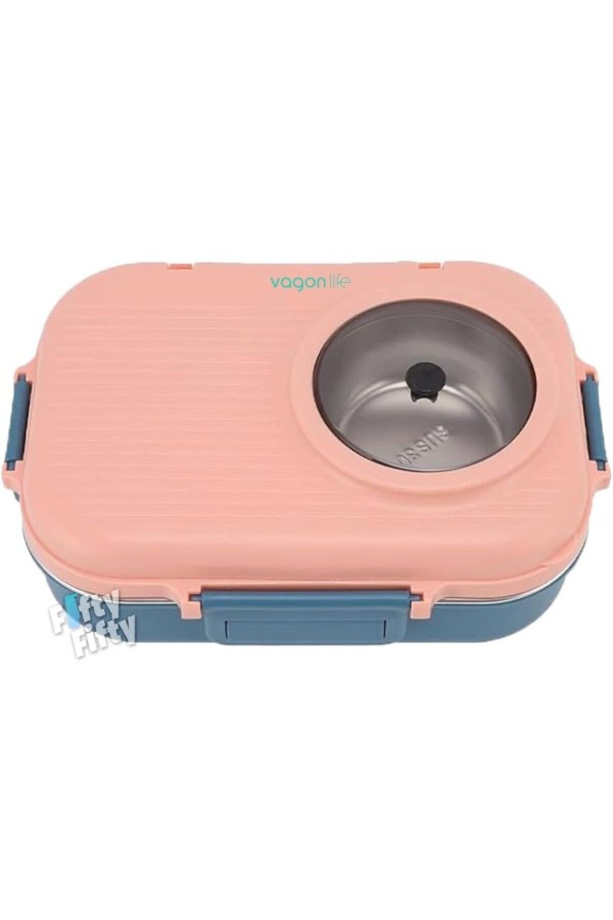ShopZum 1100 ml Çorba Kaseli-metal Kaşıklı Paslanmaz Çelik Bento Lunch Box Yeni Nesil Sefer