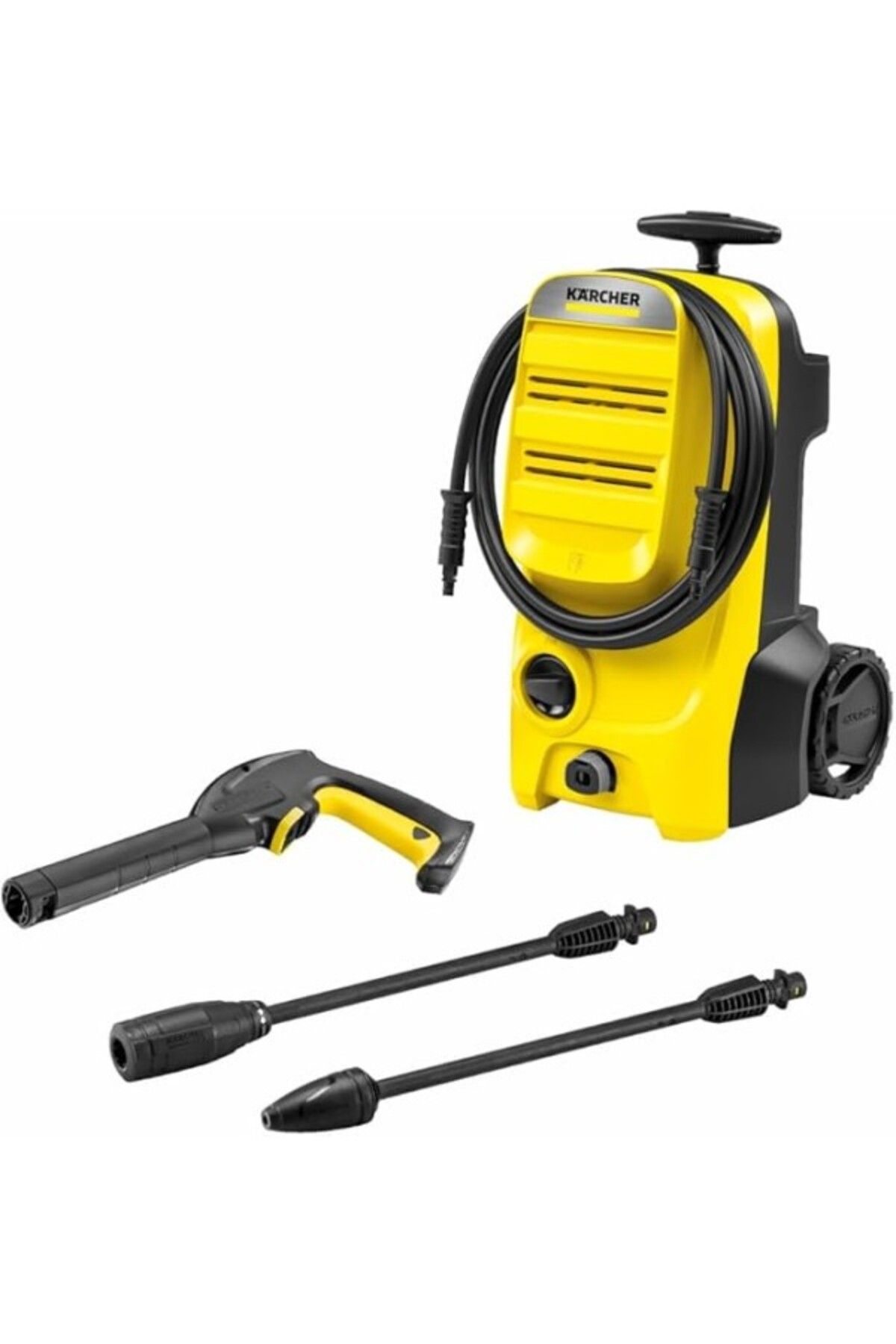 ShopZum Karcher, K 4 Classic 130 Bar Basınçlı Yıkama, 1.679-420.0, Sarı, Siyah