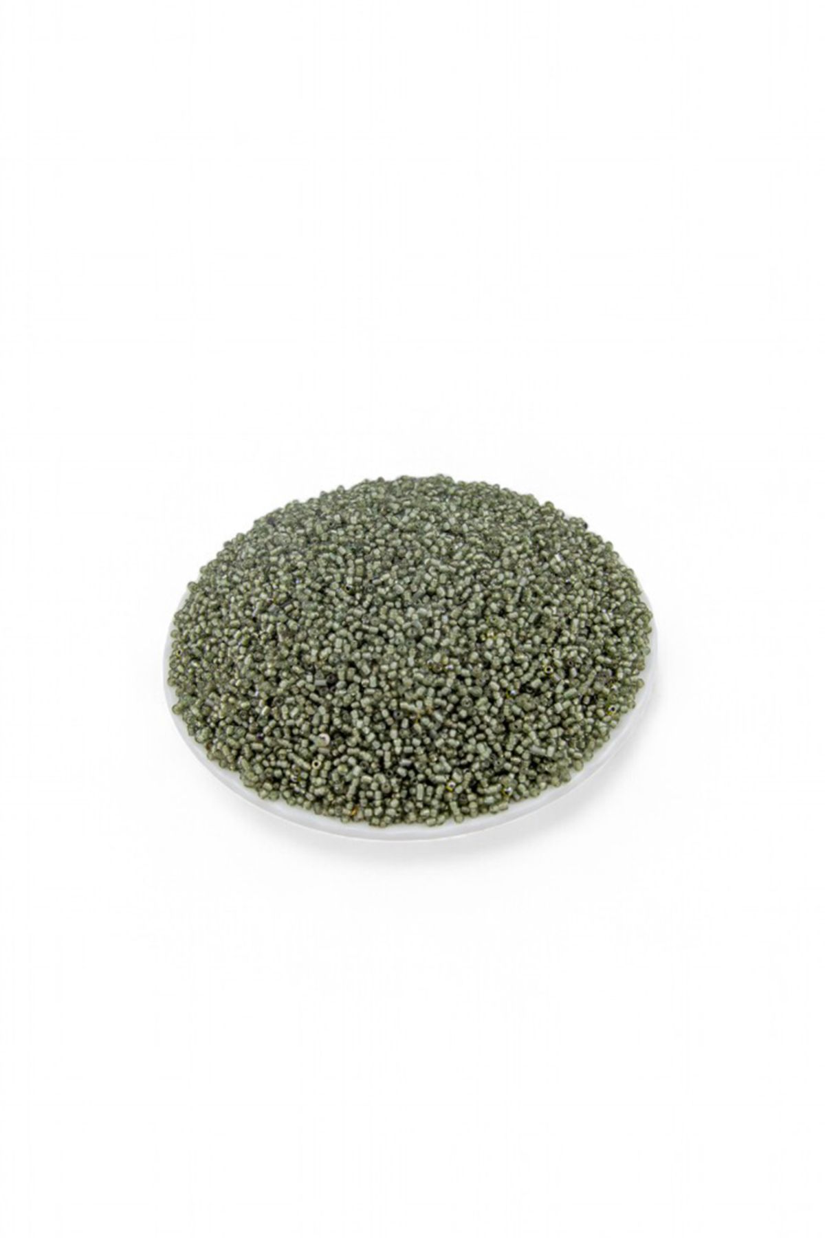 Serhat Aksesuar ve El İşçilik Kristal Yeşil (11/0) 2 mm Kum Boncuğu 100 gr