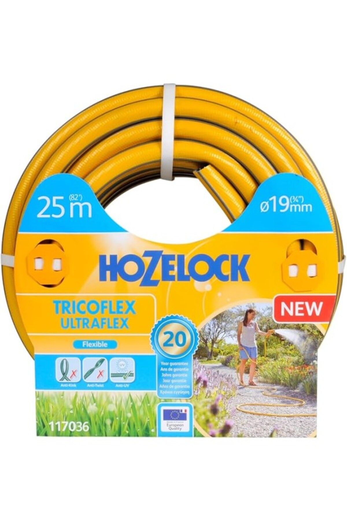 ShopZum Hozelock 117036 25M Tricoflex Ultraflex 19Mm