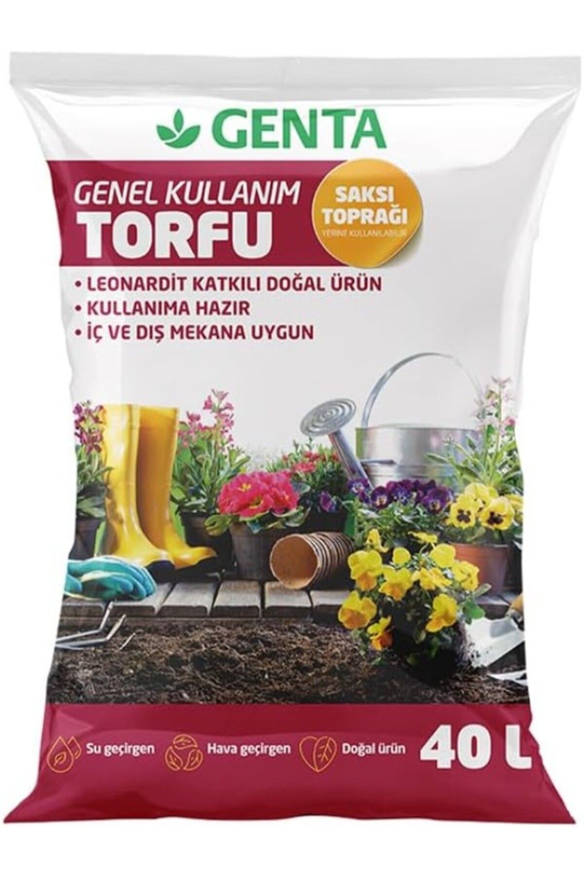 ShopZum Genel Kullanım Torfu Toprağı 40 Lt