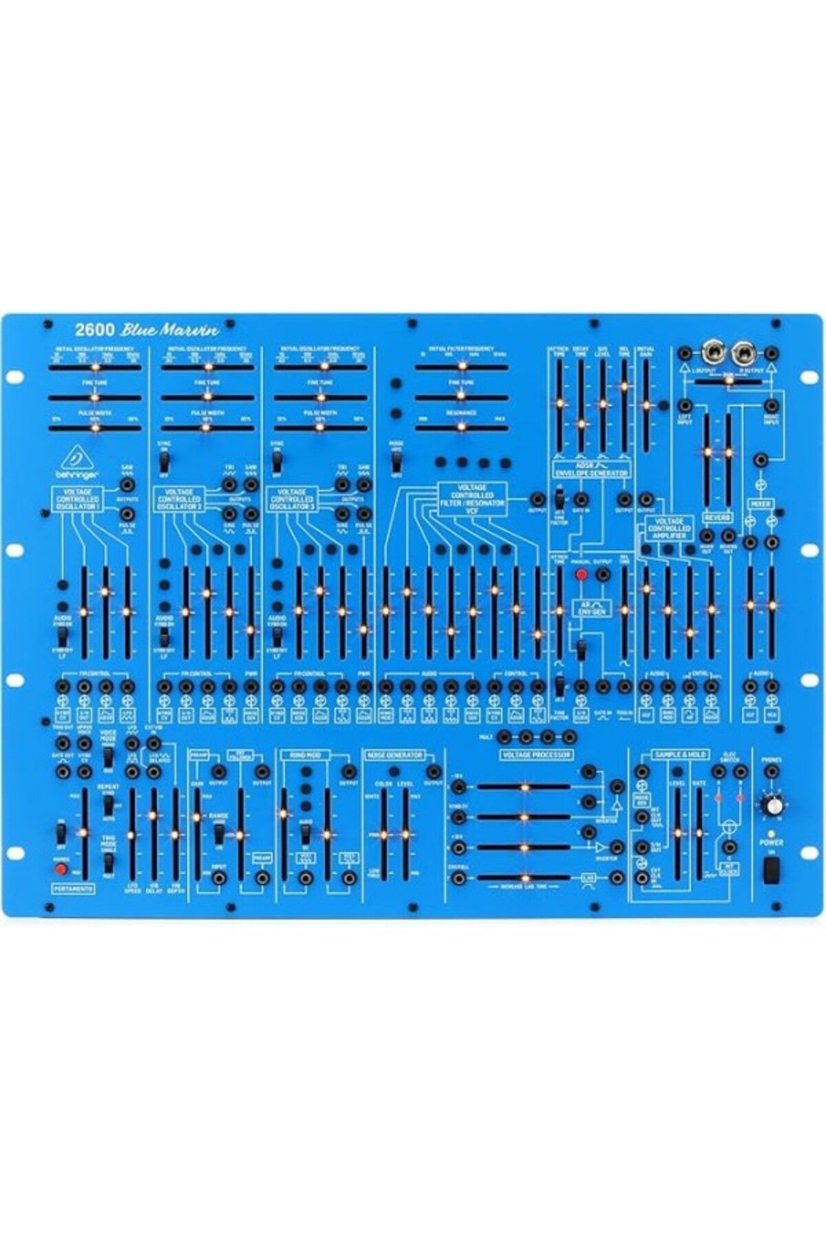 ShopZum Behringer 2600 Blue Marvin Analog Synthesizer
