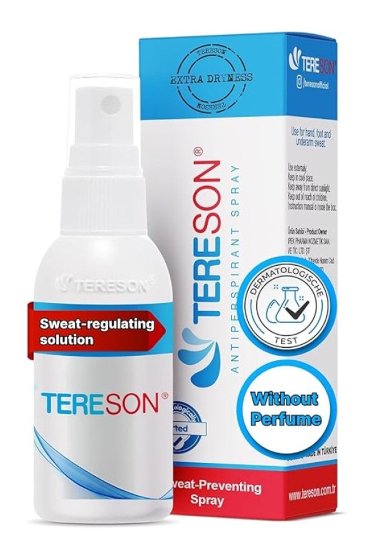 ShopZum El,Ayak, Koltuk Altı Terleme Önleyici Ve Ter Kokusuna Karşı Koruma Antiperspirant Sprey 50