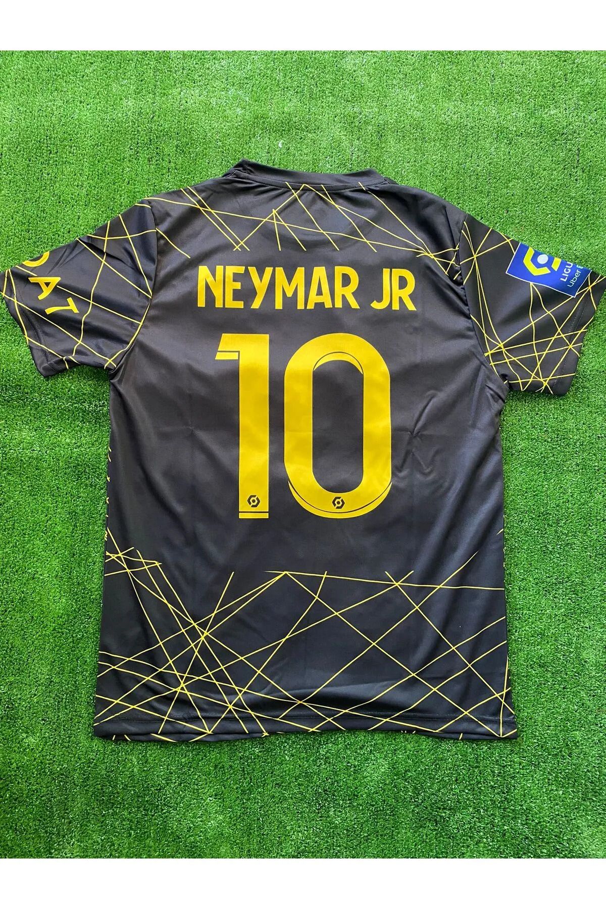 JANJON STAR Neymar Jr. Paris Saint Germain Özel Tasarım Kısa Kol Forma / Psg Neymar Jr. Forma