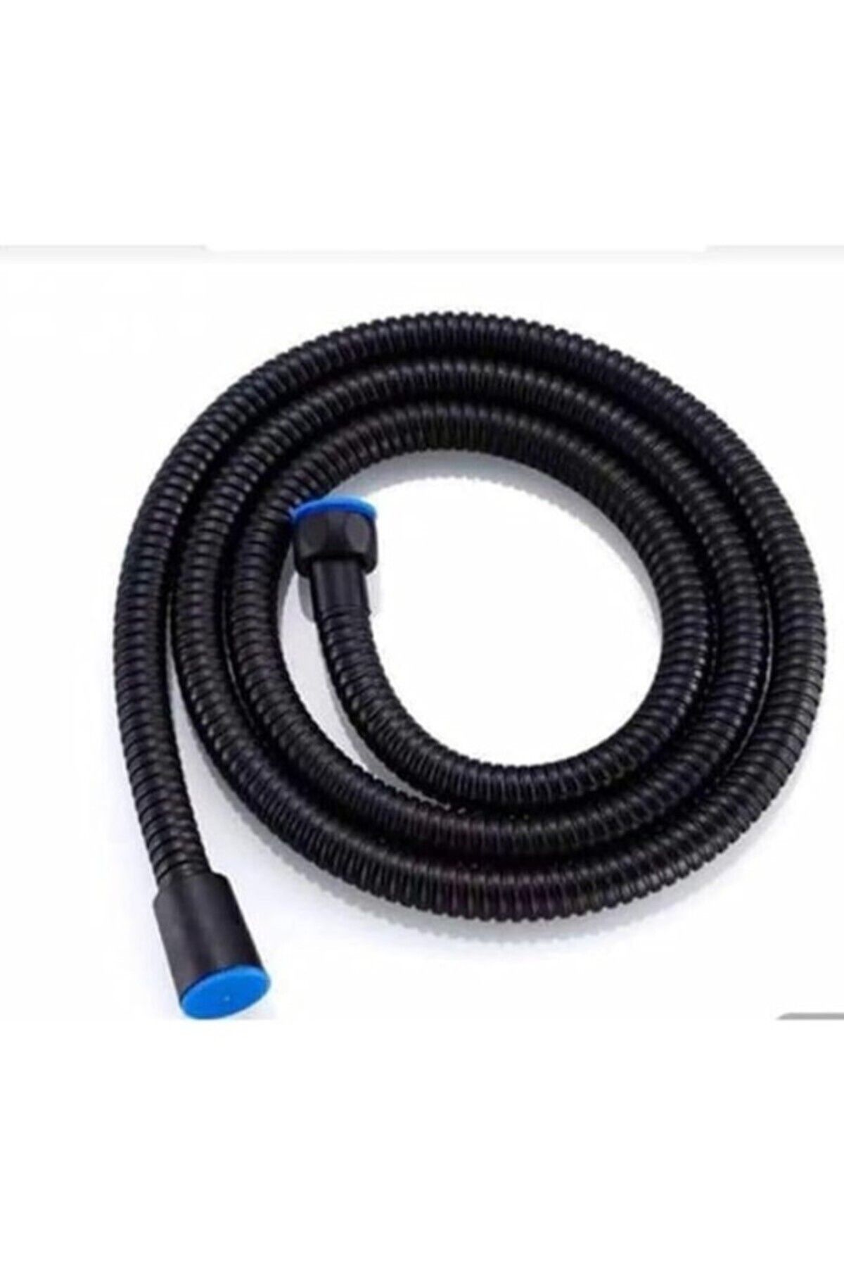 ShopZum Mayaglory Örgülü Duş Hortumu Spiral Shower Hose, Siyah