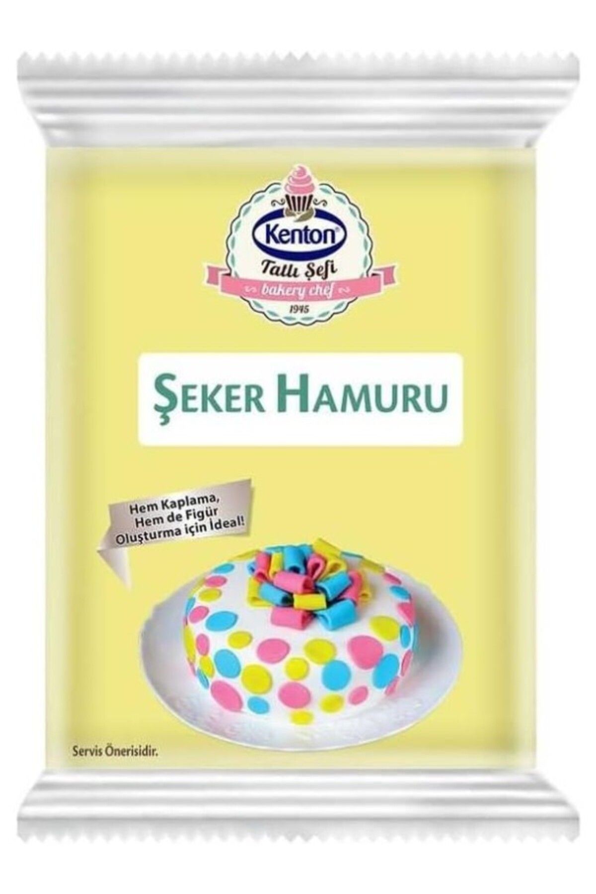 ShopZum Kenton Tatlı Şefi Sarı Şeker Hamuru 200G