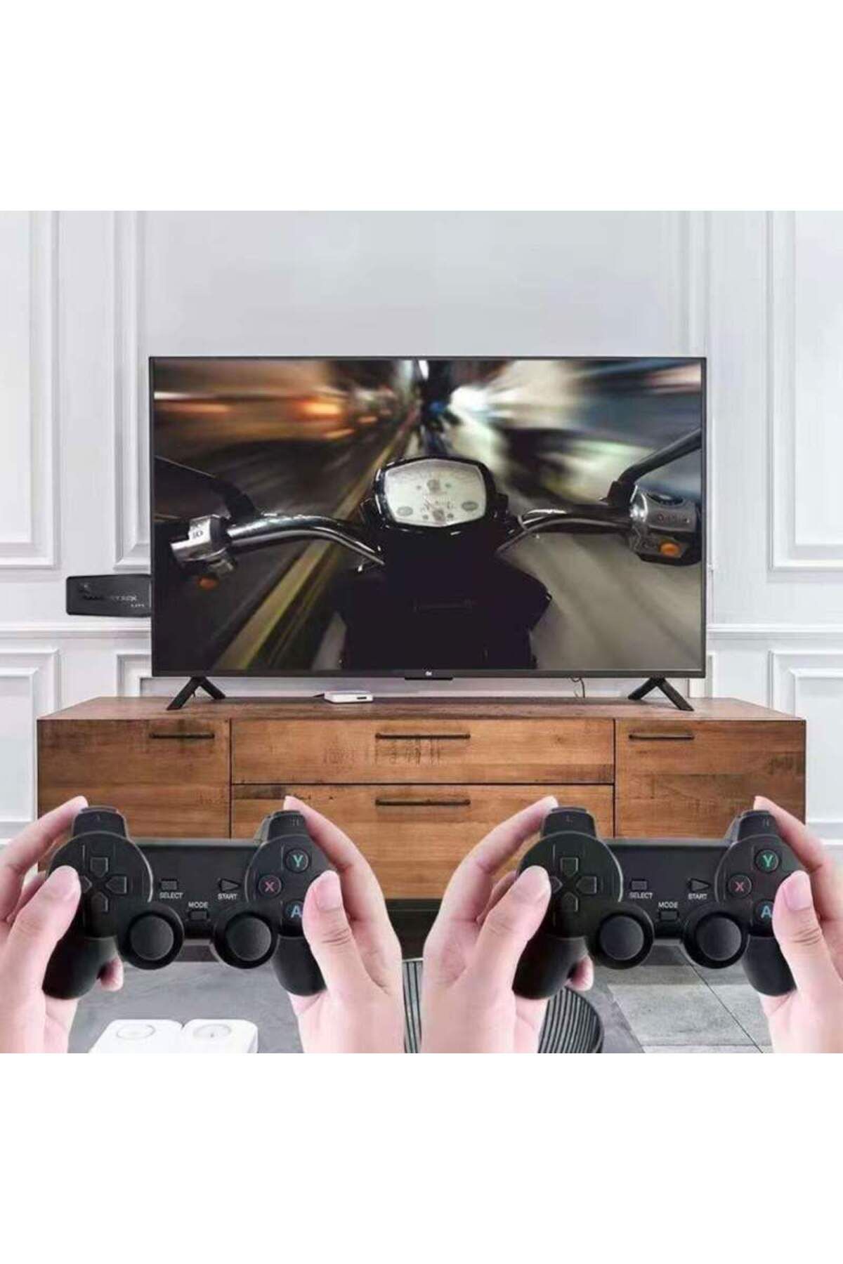 SIKS-Retro Stick Console, 10,000 Video Games Installed, 2 X Wireless Controller 4