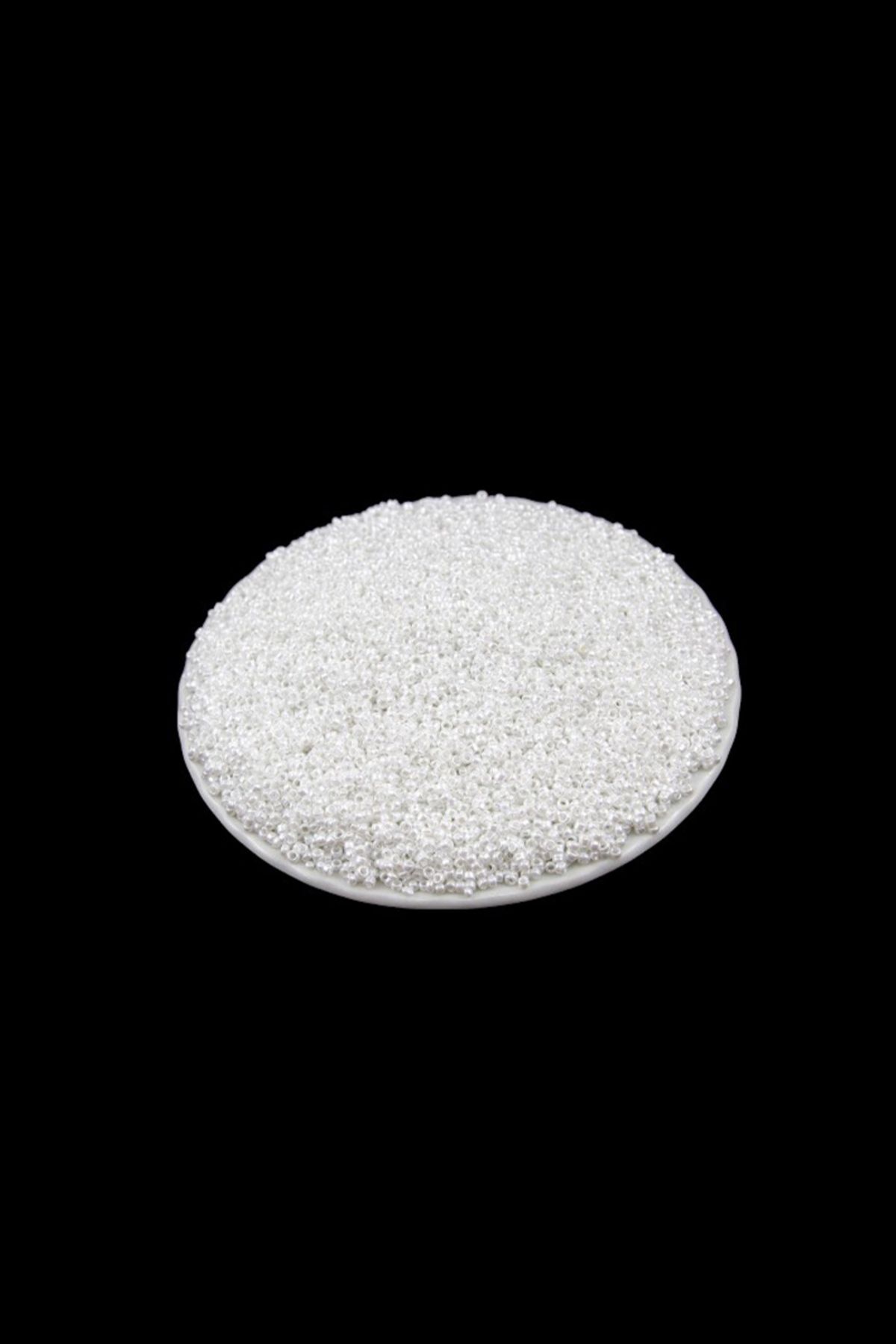Serhat Aksesuar ve El İşçilik Beyaz (11/0) 2 mm Kum Boncuğu 100 gr