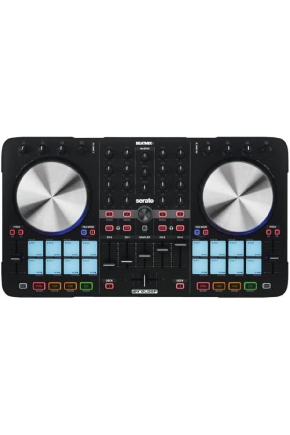 ShopZum Reloop Beatmix 4 Mk2 | 4-kanal Serato Pad&amp;apos;li Dj Controller/kontrolör Ünitesi | Serato Dj L