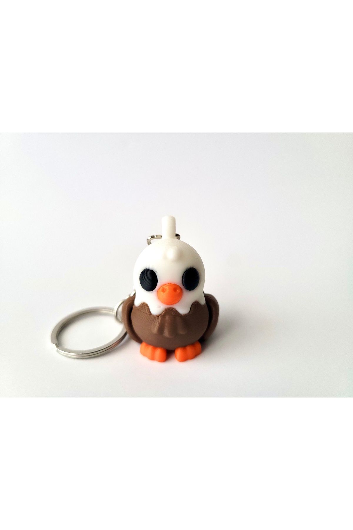 Figglo 3D Bebek Kartal Figür Anahtarlık ( Oynar Eklemli )