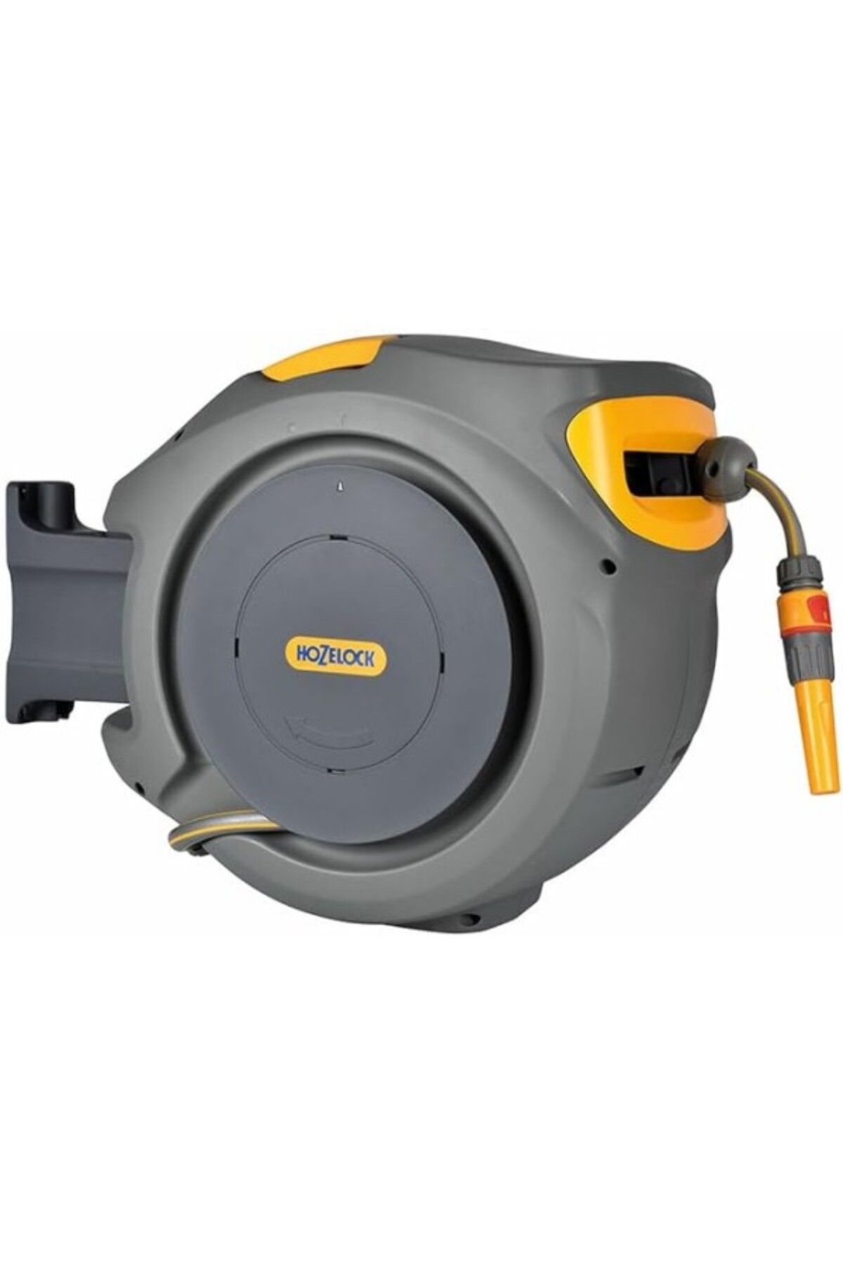 ShopZum Wiltec Hozelock 2401H Duvara Monte 20 M Hortumlu Otomatik Geri Sarmalı Hortum Toplama Makara Seti