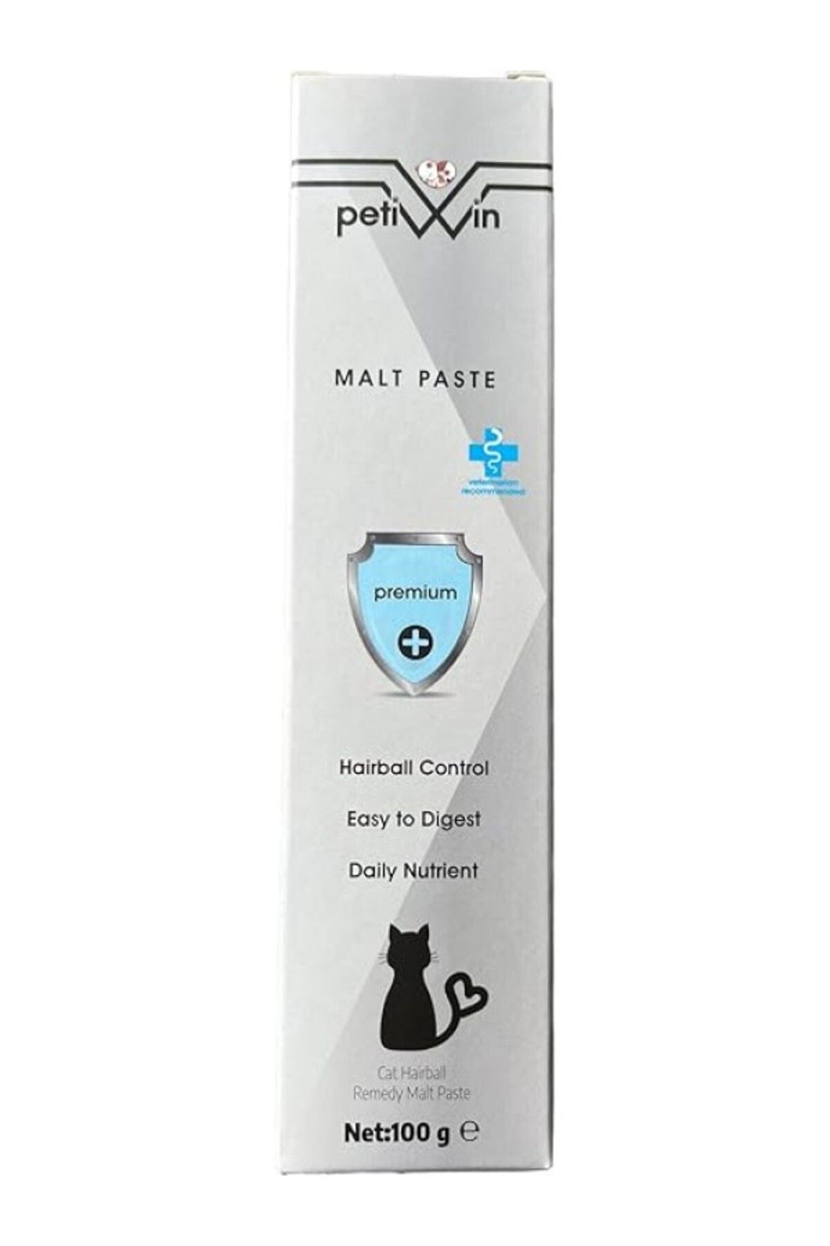 ShopZum Petiwin Tüy Yumağı Önleyici Malt Macun - Malt Paste - 100 G - Sindirimi - Şekersiz