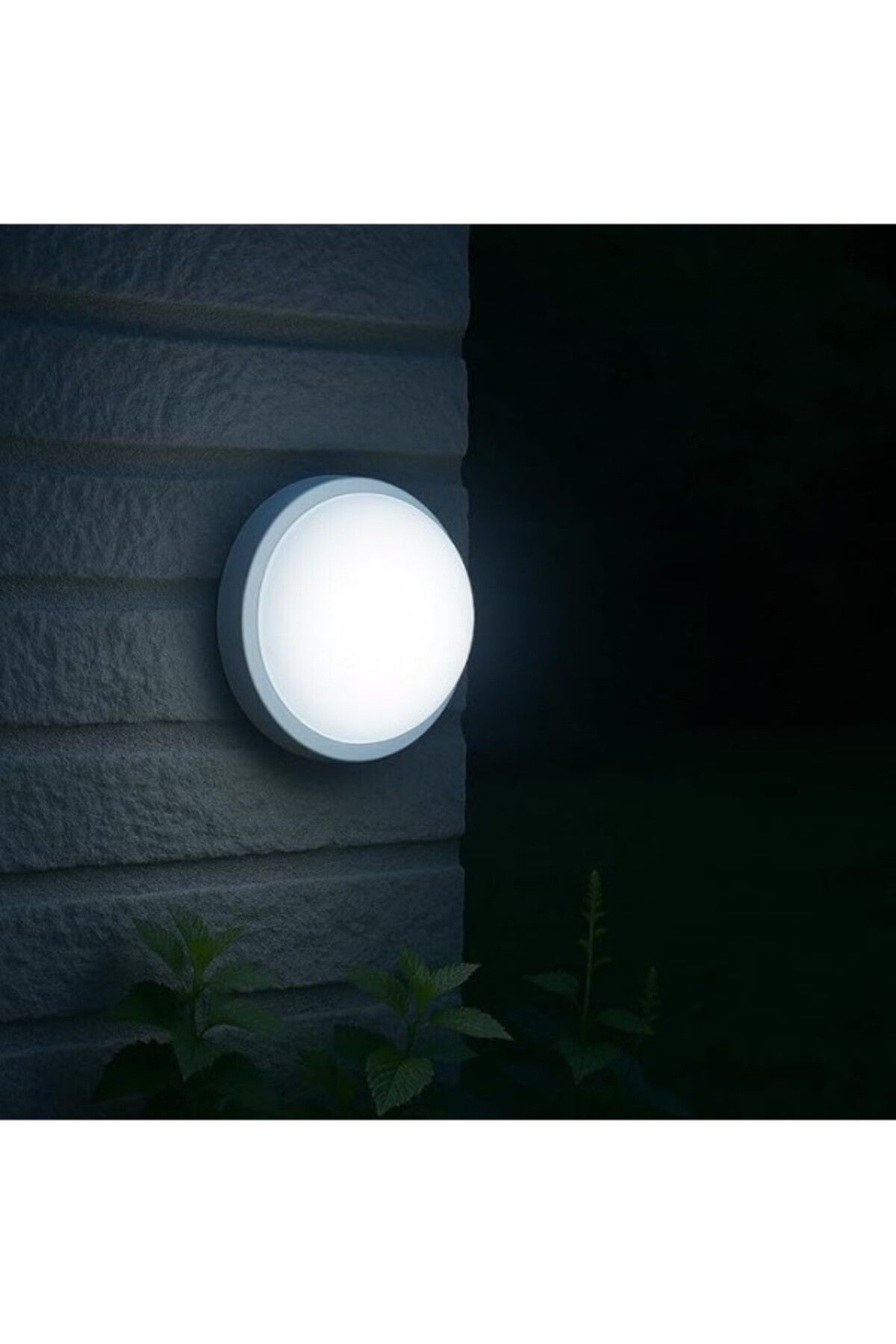 ShopZum Artos 15W Led Beyaz Tavan Duvar Lambası Ip65 Su Geçirmez | Beyaz Işık 6500K | 1500 Lümen | 220V |