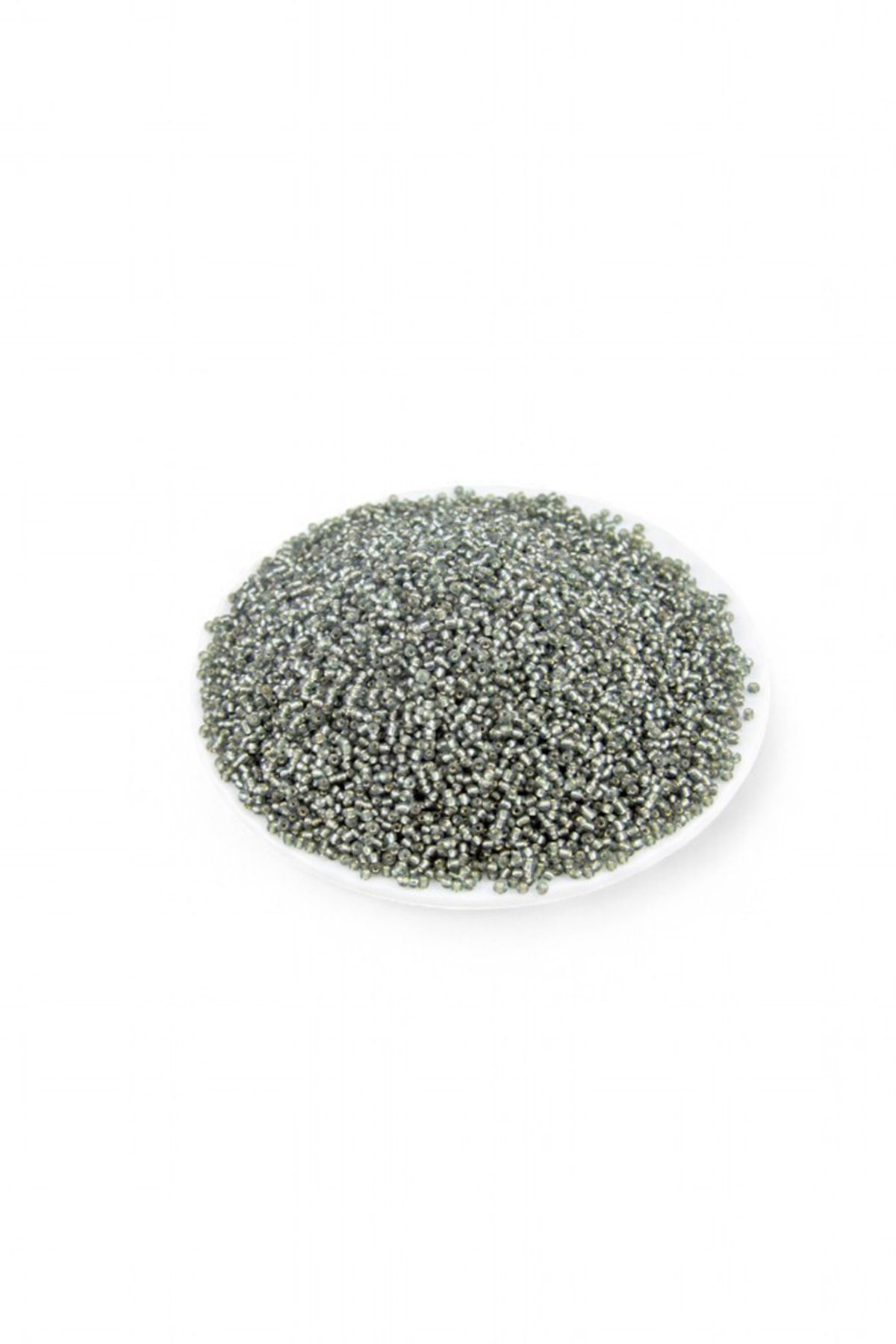 Serhat Aksesuar ve El İşçilik Kristal Antrasit (11/0) 2 mm Kum Boncuğu 100 gr