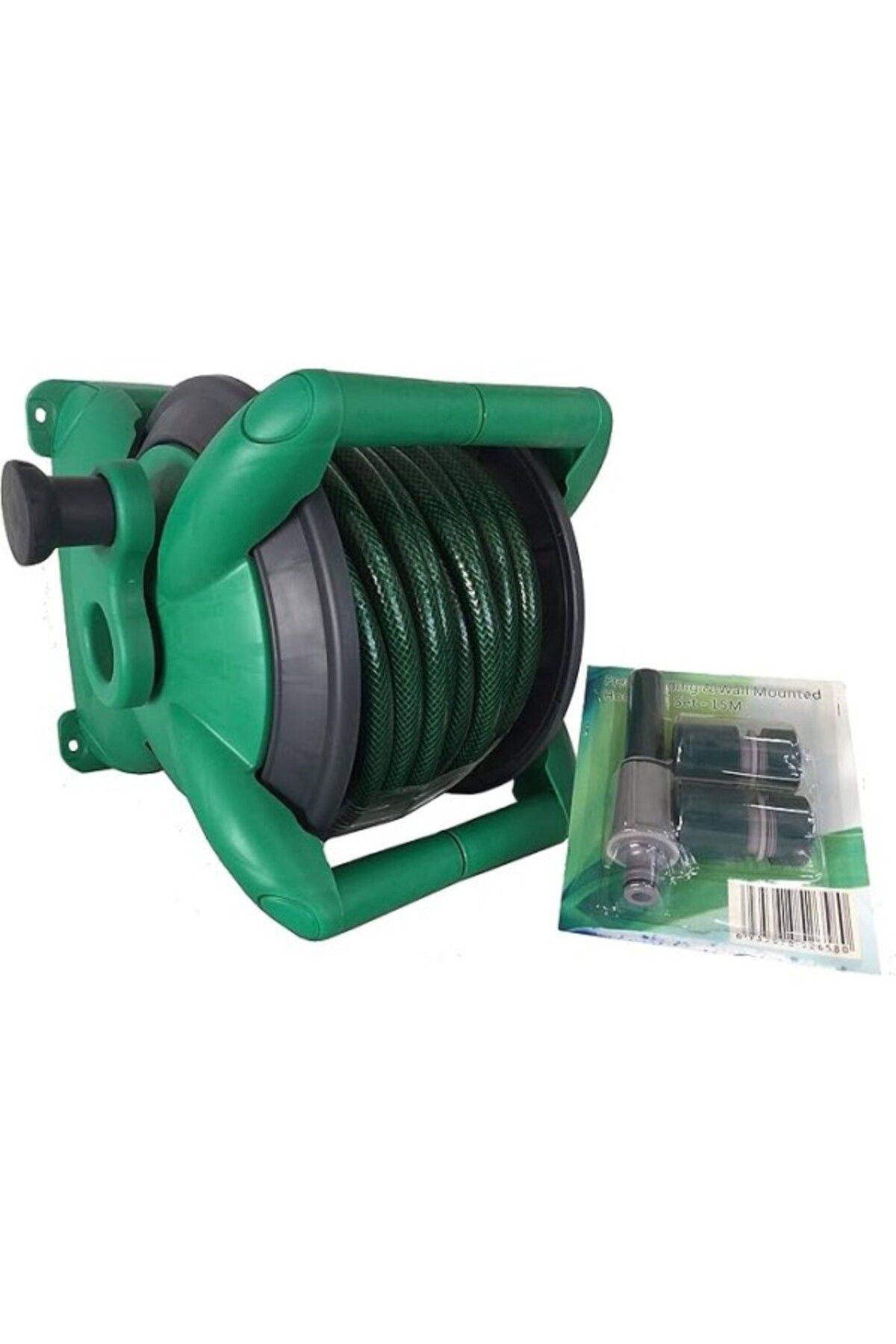 ShopZum Tycoon Ty821-15 Hortum Makarası, 15 Metre Hortum, Sulama Setli- Manuel Sarma