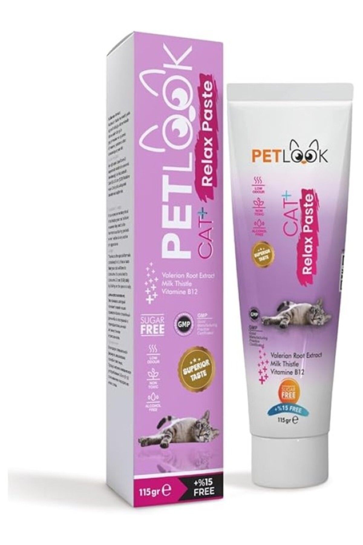 ShopZum Petlook Kedi Malt Relax, 115 gram