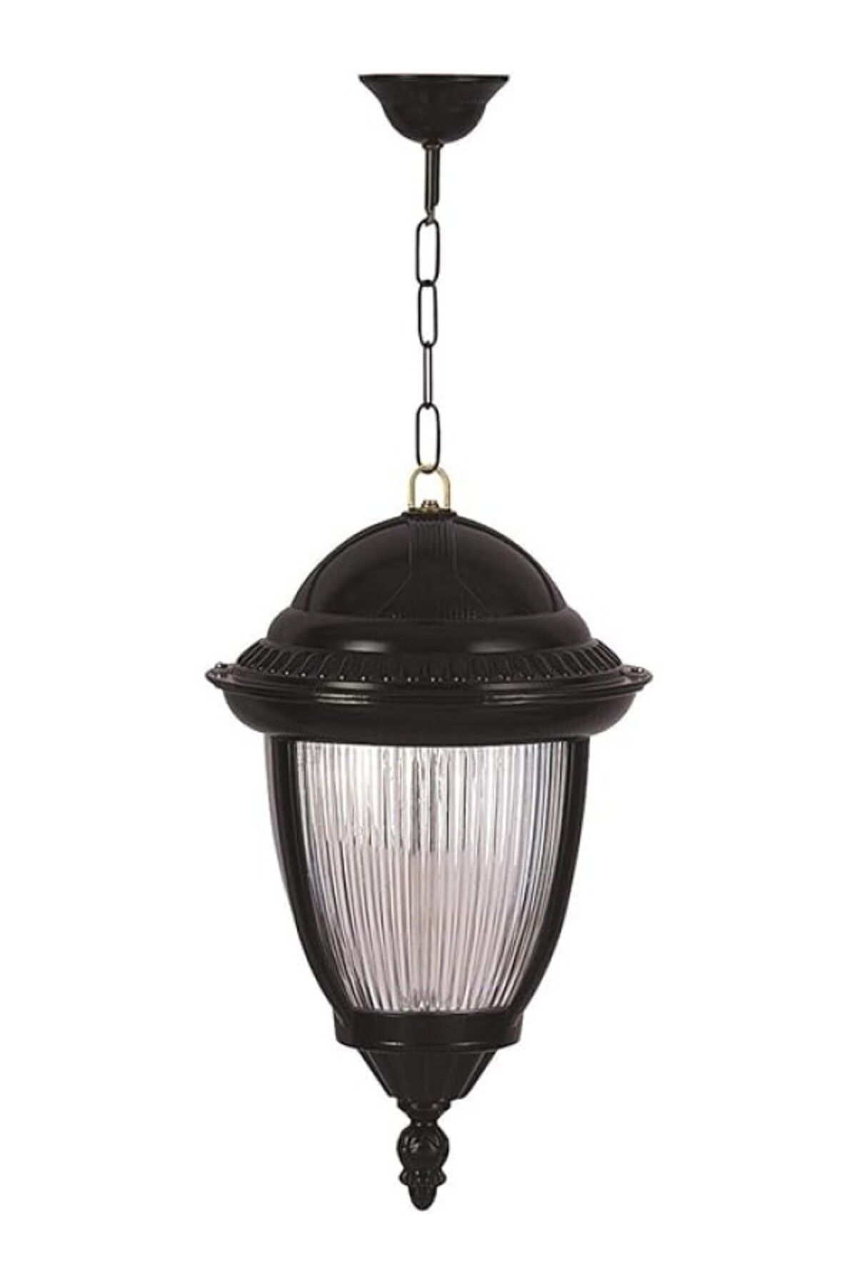 ShopZum Avonni 68053 Bahçe Fener Sarkıt, 60 W, Siyah