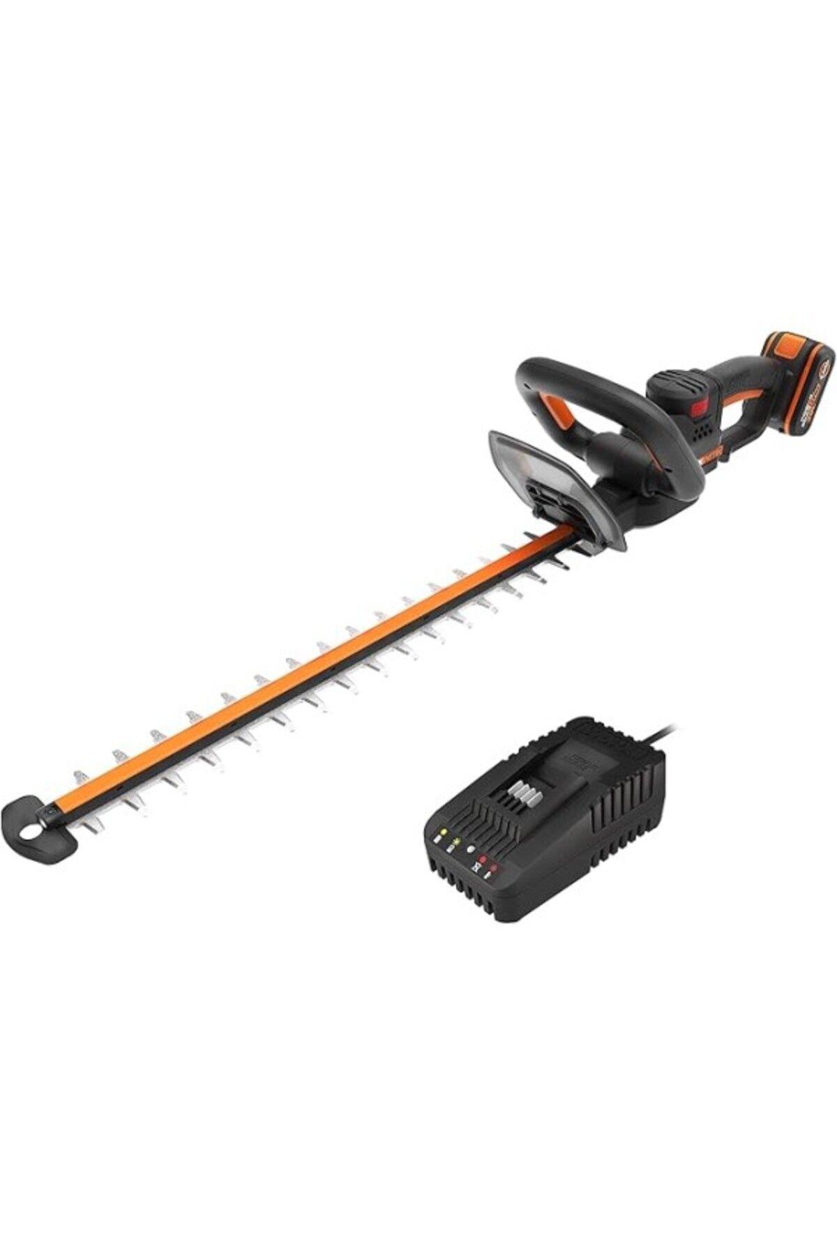ShopZum Worx Wg263E 20Volt 4.0Ah. Li-Ion Tek Akülü 57Cm Profesyonel Çit Budama