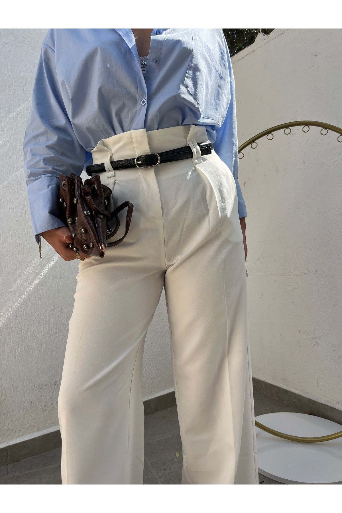 güler butik Beya yüksek bel pantolon
