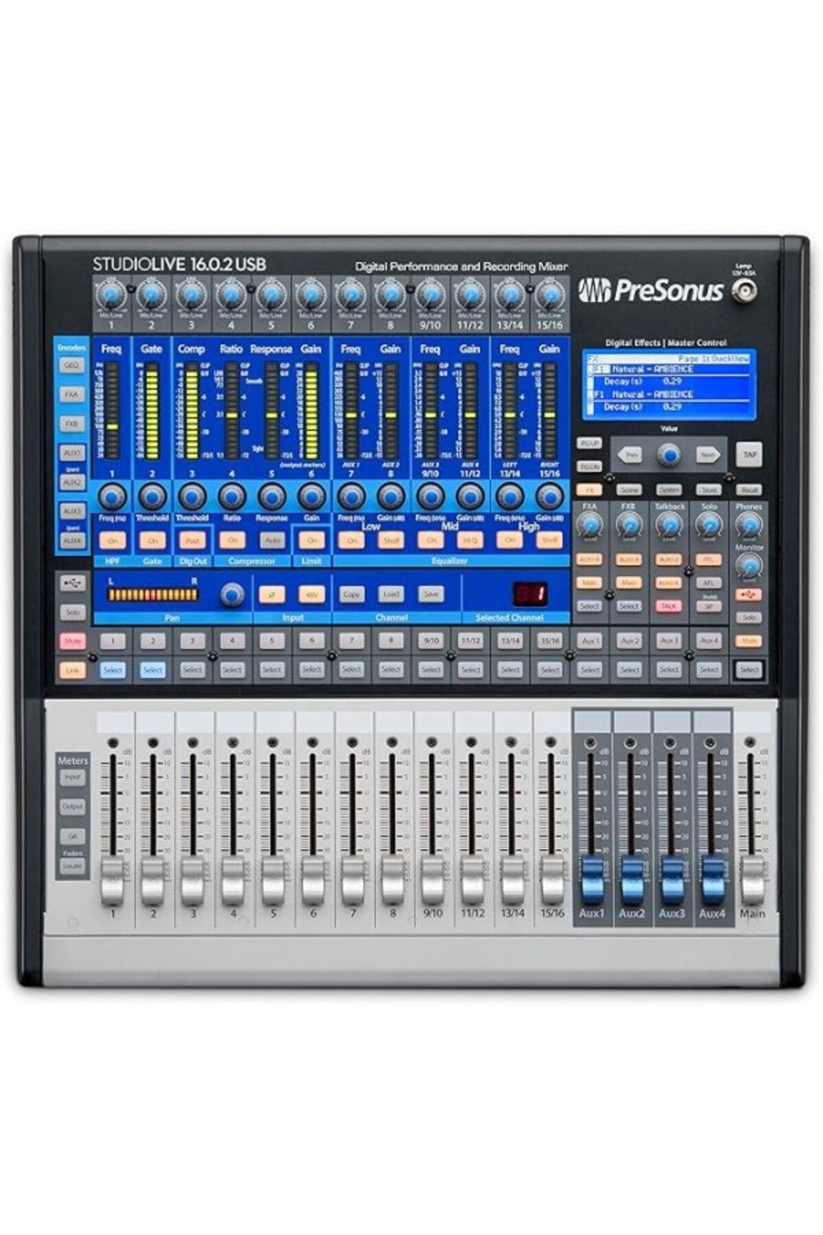 ShopZum Presonus Studiolive 16.0.2 Usb 16X2 Performans Ve Kayıt Dijital Mikser