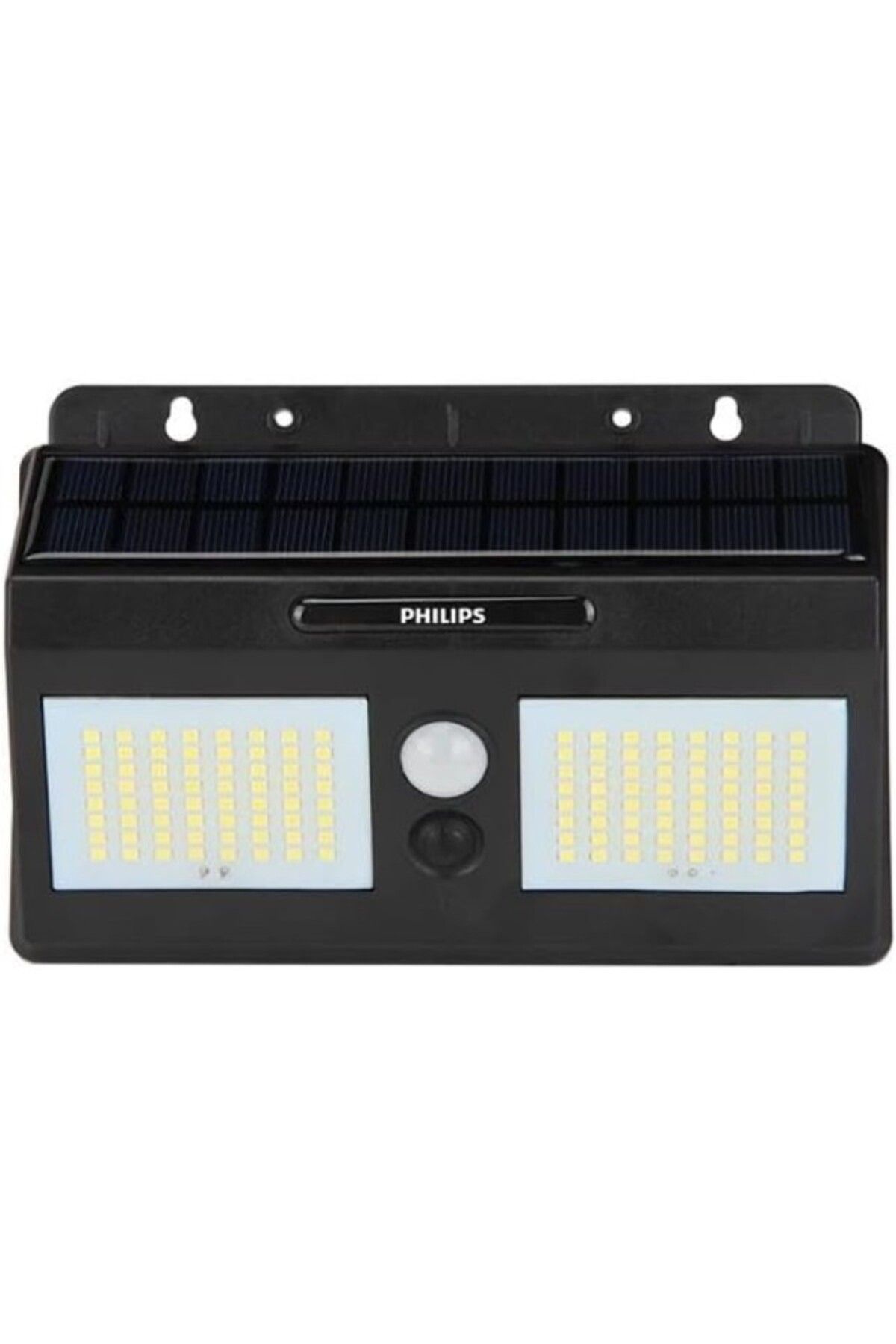 ShopZum Bws010 10W Solar Güneş Enerjili Duvar Aplik Beyaz Işık - Dış Mekan Sensörlü Aydınlatması