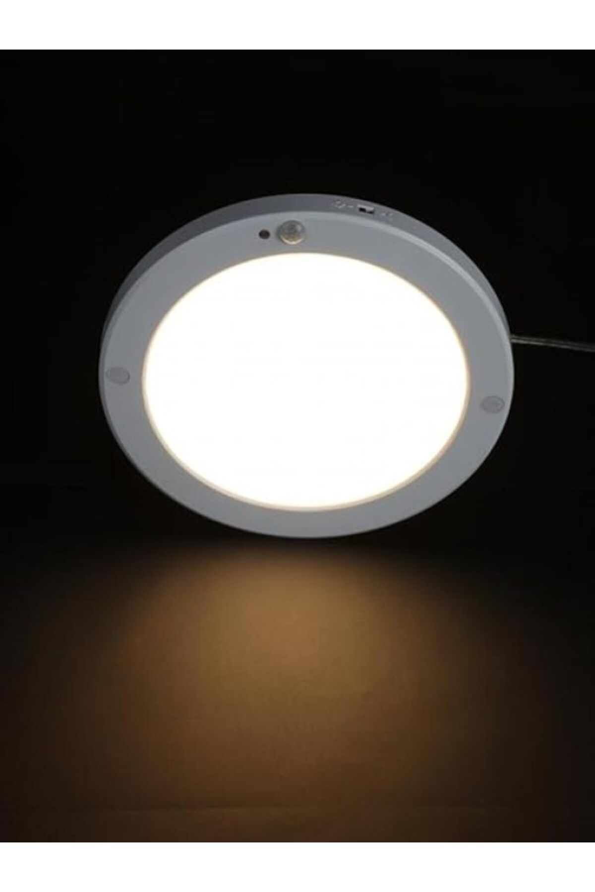 ShopZum 20W Gece Gündüz Sensörlü Sıva Üstü Tavan Armatür Cata Bologna Slim Kasa Panel Led Armatür 2100 Lm
