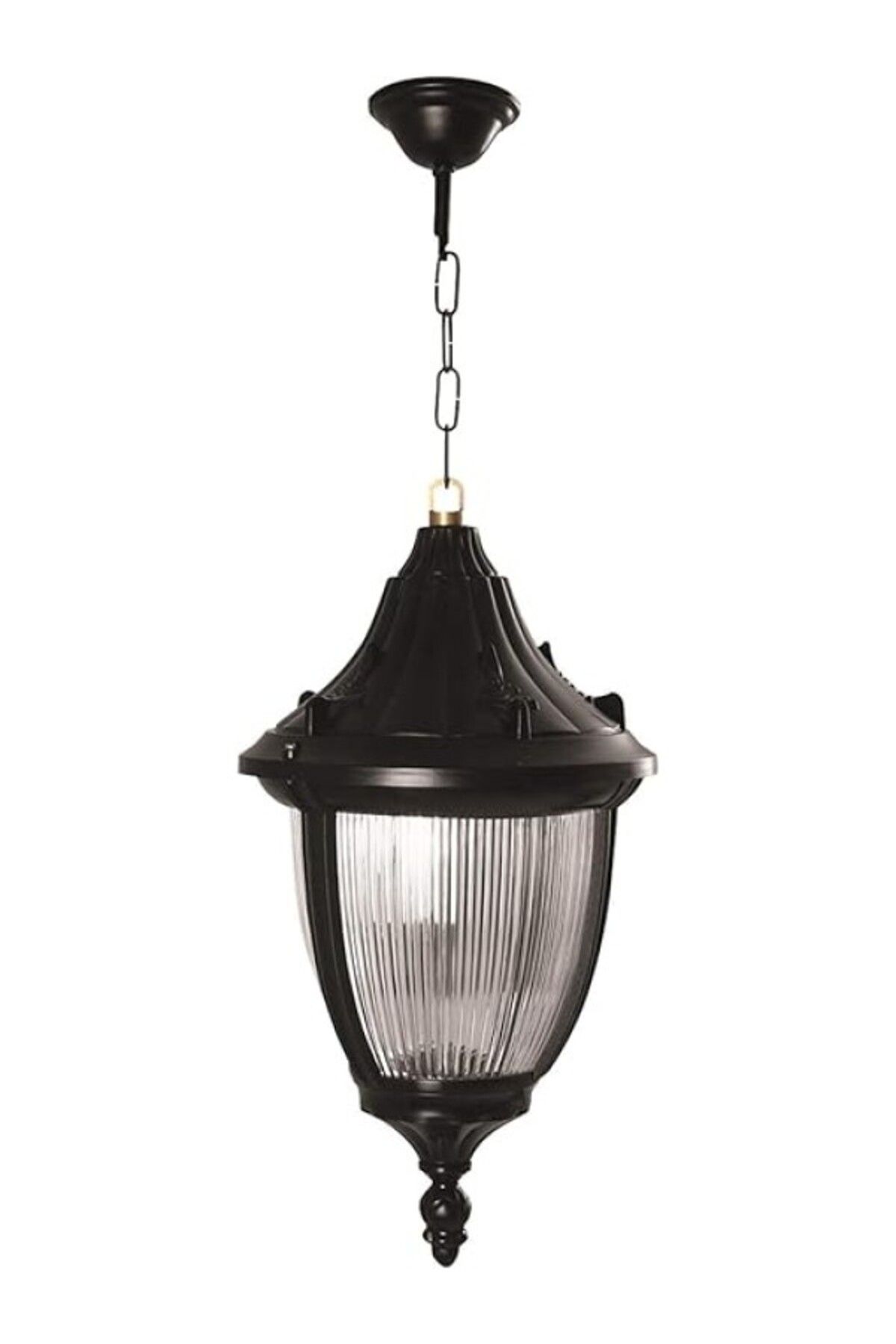 ShopZum Avonni 68186 Bahçe Fener Sarkıt, 60 W, Siyah