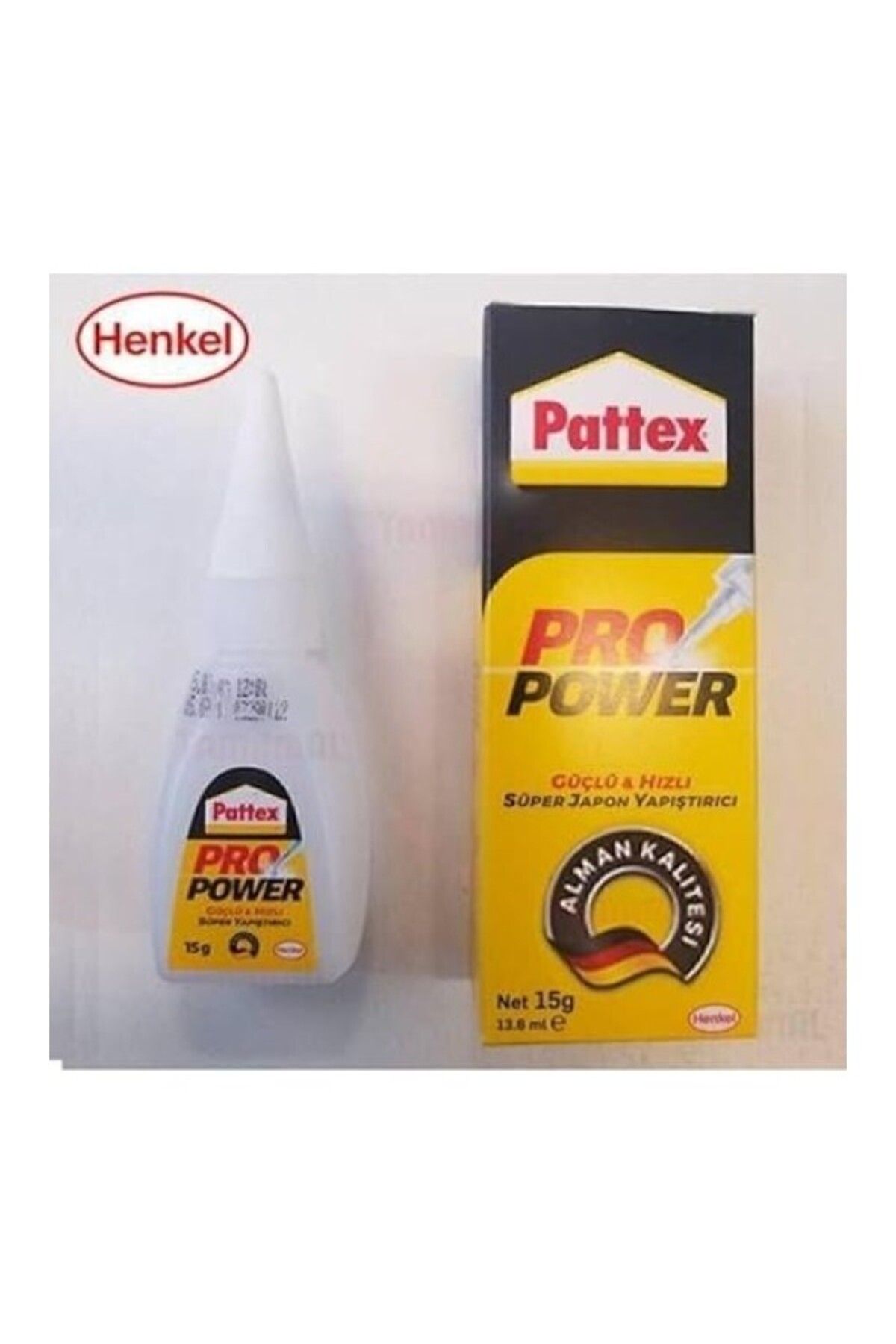 ShopZum Pattex Pro Power Güçlü Hızlı Süper Japon Yapıştırıcı Metal,Deri,Ahşap,Kauçuk,Plastik,Yapıştırıcı -