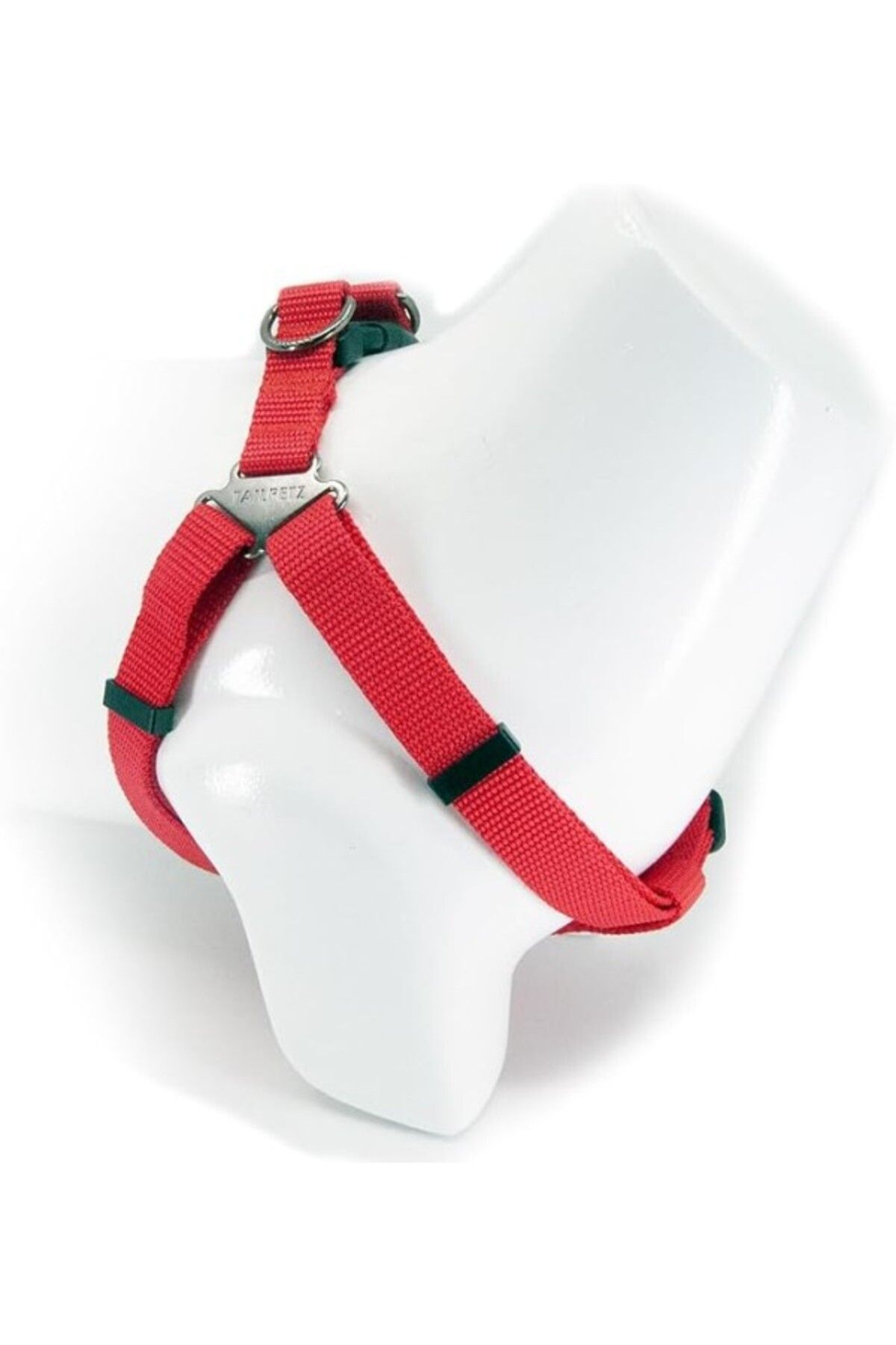 ShopZum Tailpetz Step-In Köpek Göğüs Tasması Sağlam Ayarlanabilir Ve Kolay Takılabilir (Kırmızı, Small
