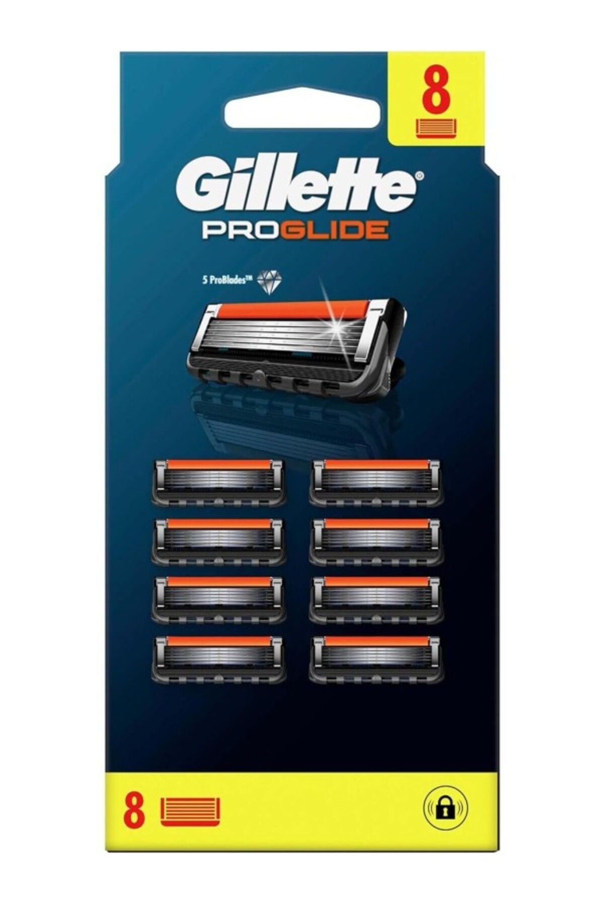 ShopZum Fusion Proglide Yedek Erkek Tıraş Bıçağı 8&Apos;Li