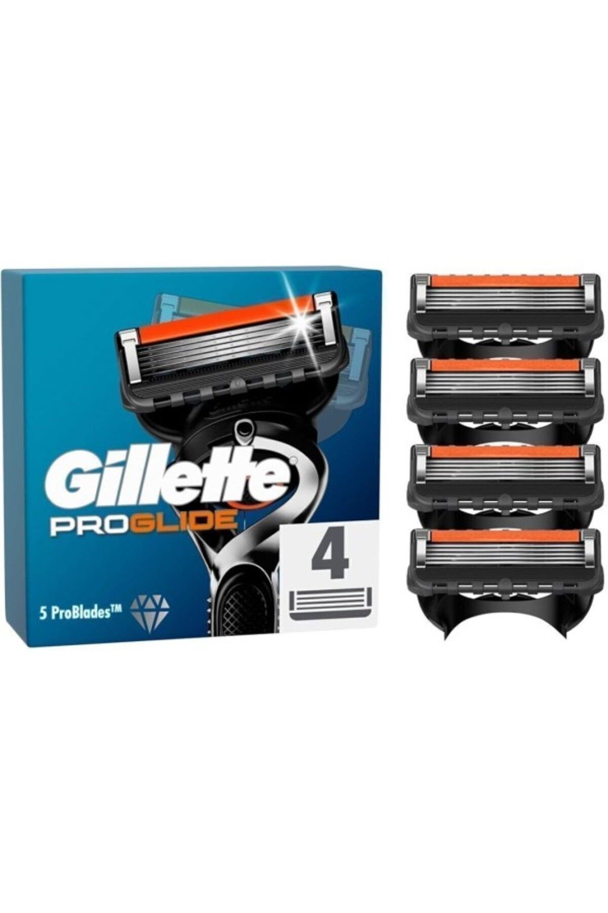 ShopZum Fusion Proglide Yedek Tıraş Bıçağı 4 Adet