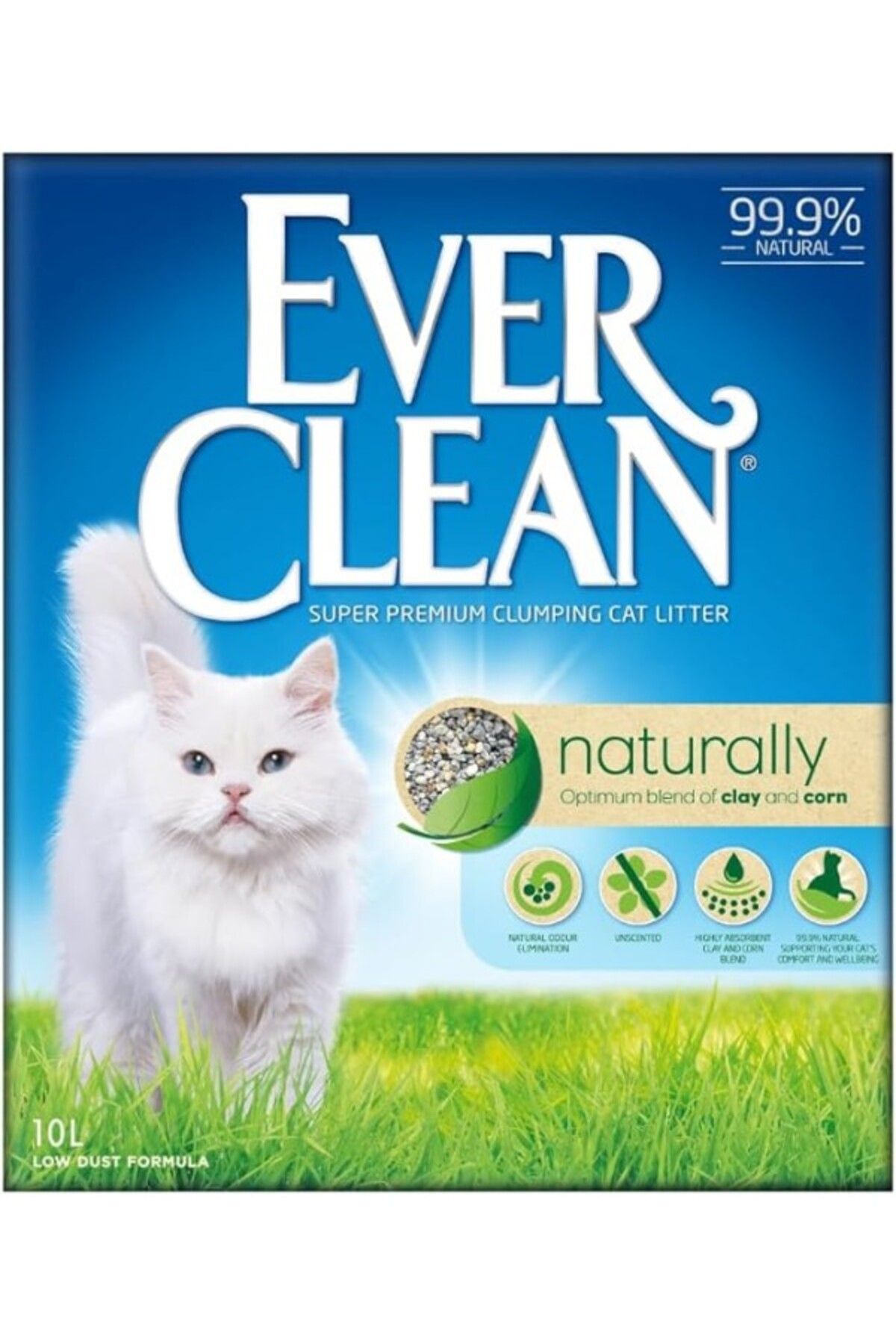 ShopZum Ever Clean Naturally Kedi Kumu, 10 L