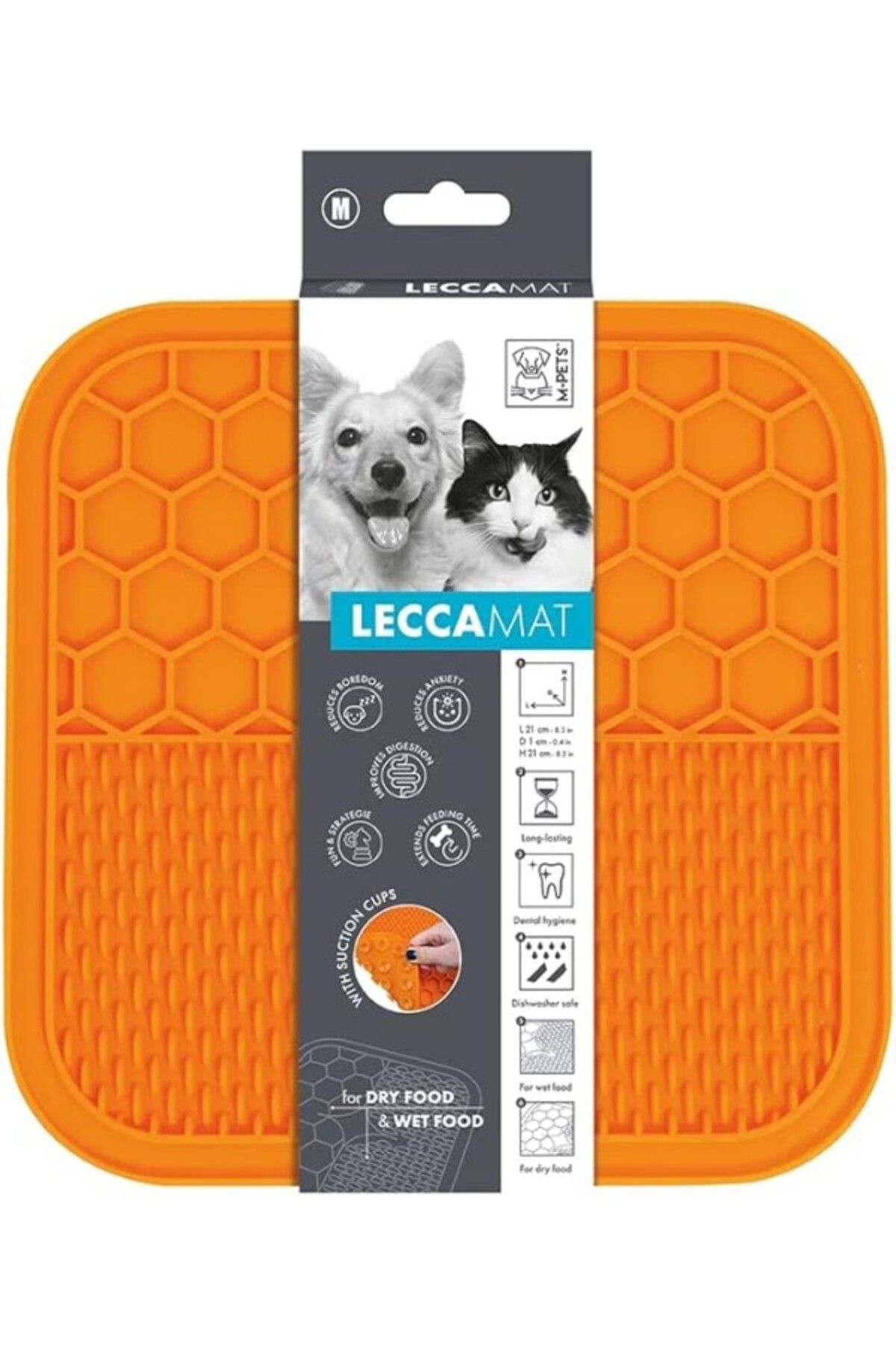 ShopZum M-Pets Lecca Sıvı Ödül Matı Turuncu M
