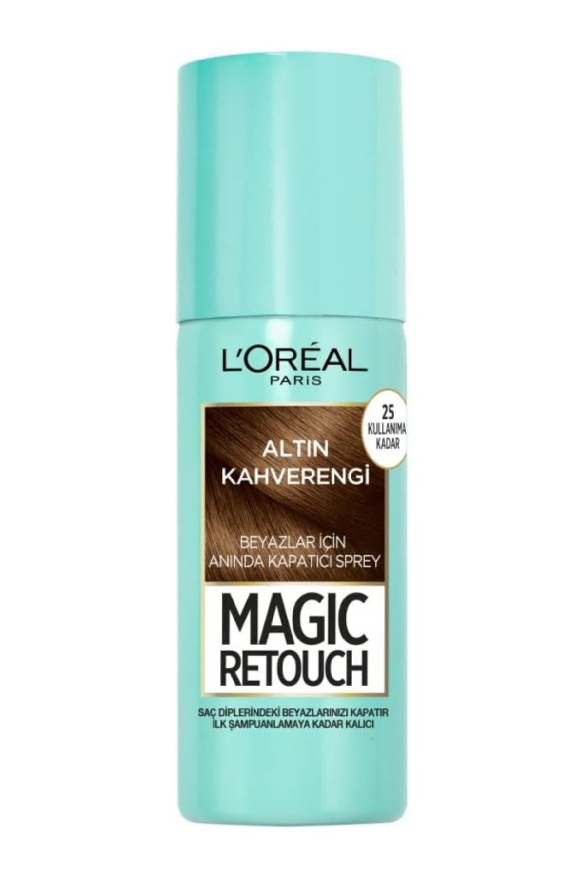 ShopZum L’oréal Paris Retouch Beyaz Dipleri Kapatıcı Sprey - Altın Kahverengi (75 ML)