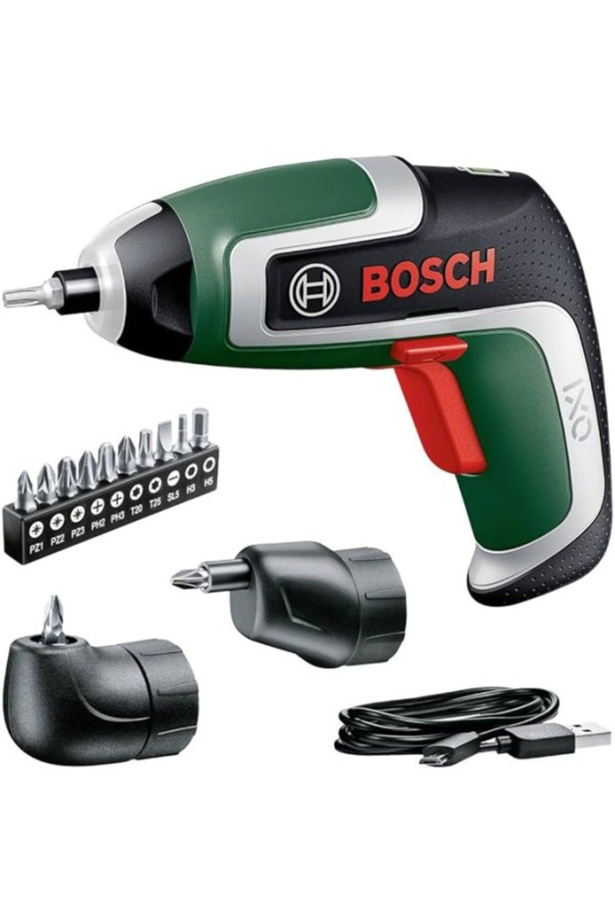 ShopZum Bosch Akülü Tornavida Ixo (7. Nesil; 3,6 V; 2,0 Ah; 5,5 Nm; Set Açılı Ve Eksantrik Başlık Dahil;
