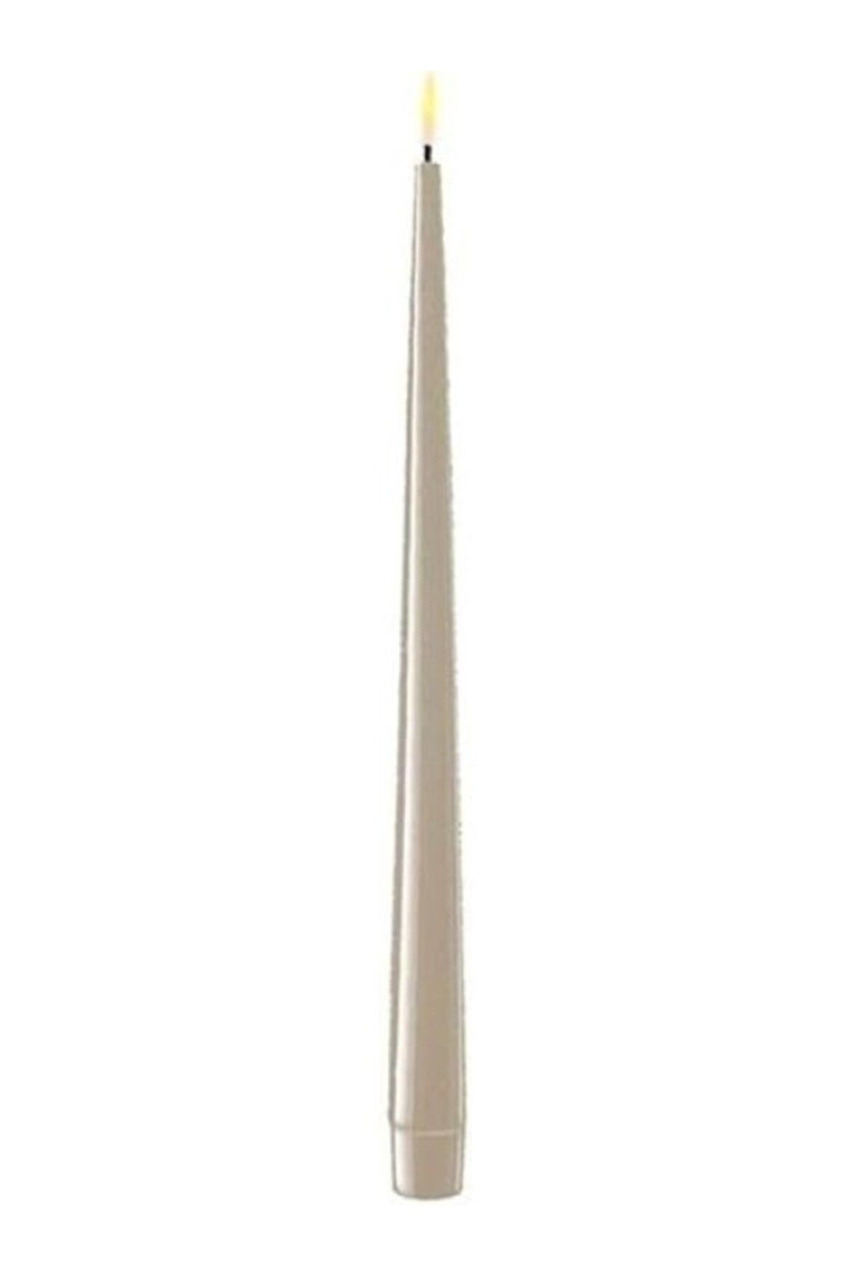 ShopZum Deluxe Homeart 2&Apos;Li Kum Rengi Led Mum 2&Apos;Li 28 Cm - De Rf-K-0031