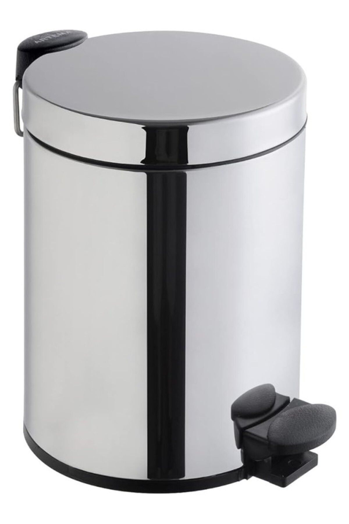 ShopZum Arkitekta A44012 Çöp Kovası, Yavaş Kapanır, 4,5 L, Parlak Paslanmaz Çelik