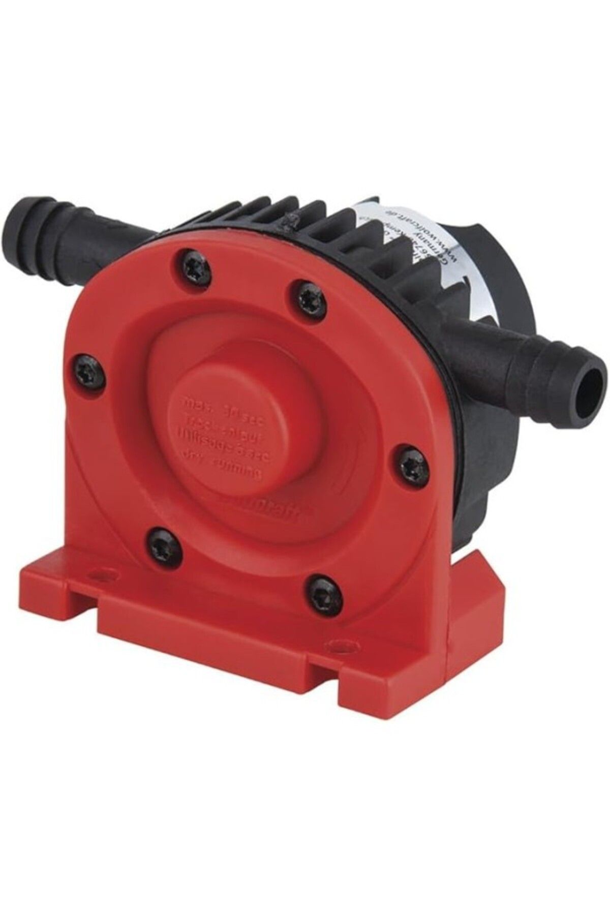 ShopZum Wolfcraft 2202000 Matkap Pompası/Kendiliğinden Emilen Su Pompası, Kırmızı